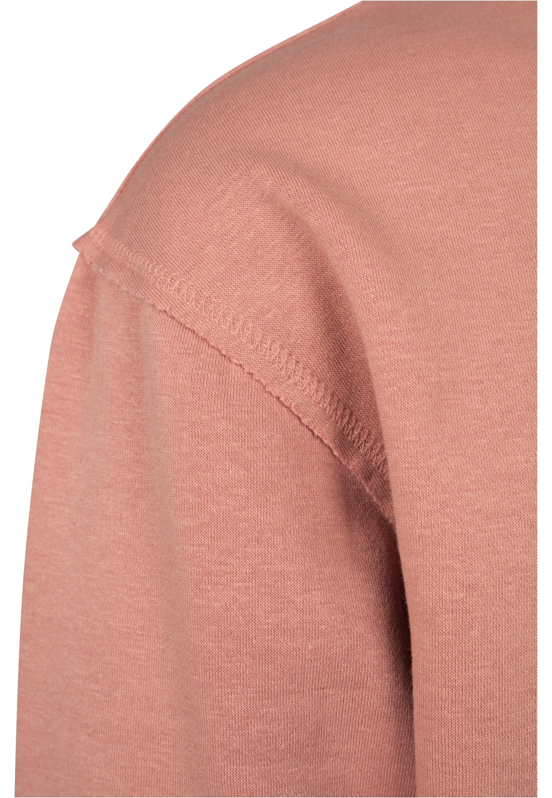 URBAN CLASSICS Rundhalspullover »Urban Classics Herren Oversized Open Edge Crew«, (1 tlg.)