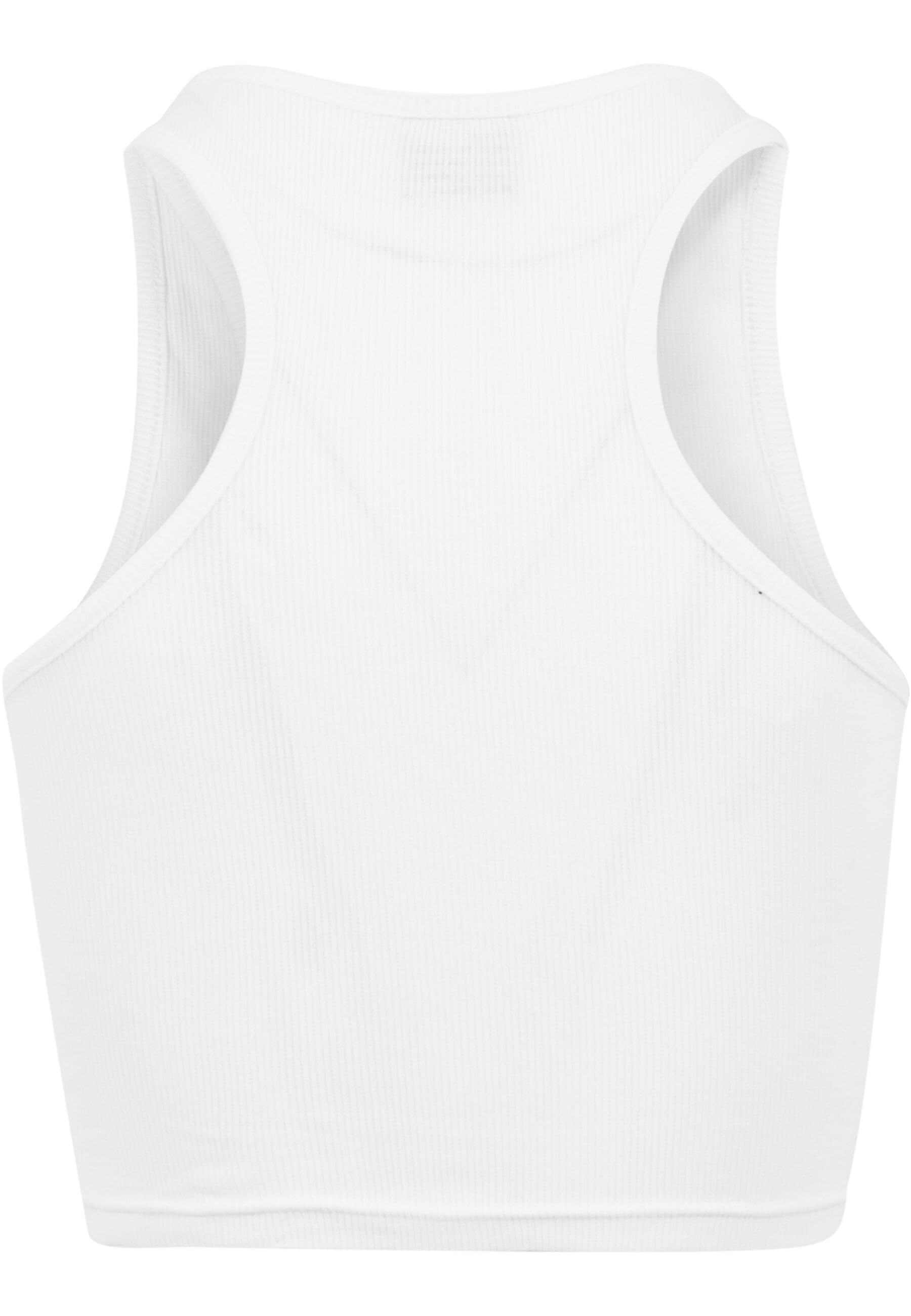 URBAN CLASSICS Muskelshirt »Urban Classics Damen Ladies Cropped Rib Top«, (1 tlg.)