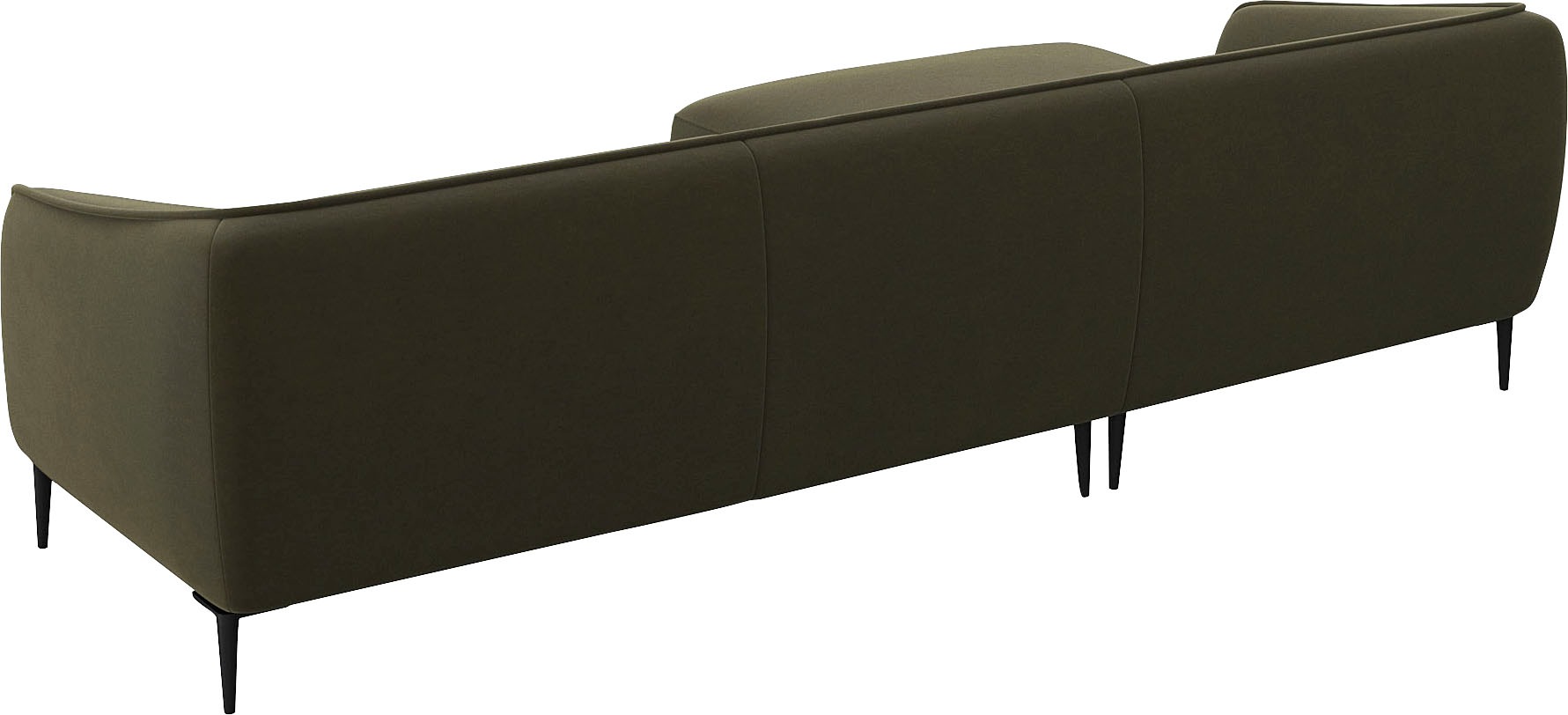 FLEXLUX Ecksofa »Belle Designsofa, L-Form, B/T 288/149 cm«, Skandinavisches Design, In hochwertiger Verarbeitung