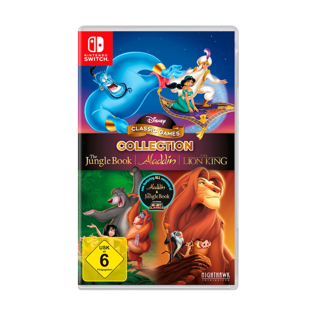 Disney Spielesoftware »Disney Classic Games - Jungle Book, Aladdin, Lion King«, Nintendo Switch