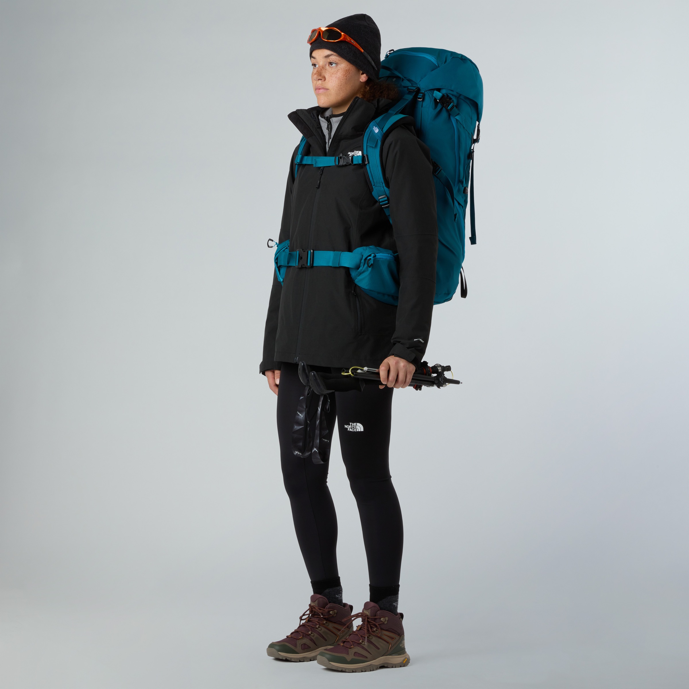 The North Face 3-in-1-Funktionsjacke »W INLUX TRICLIMATE - EU«, (1 St.), 3-in-1, warm, wasserdicht, feminin – Übergangsjacke