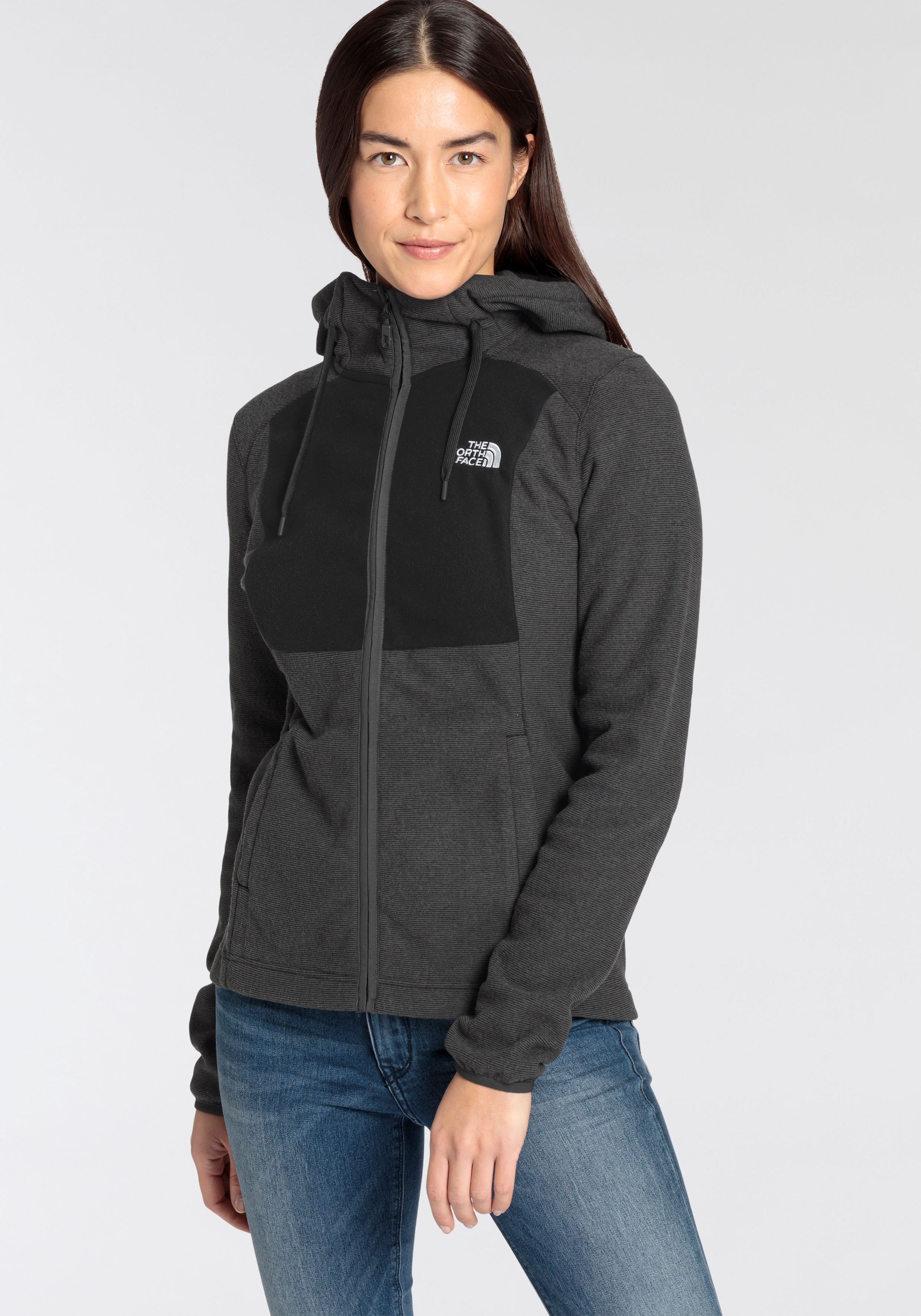 The North Face Fleecejacke "W HOMESAFE FULL ZIP FLEECE HOODIE", mit Kapuze günstig online kaufen