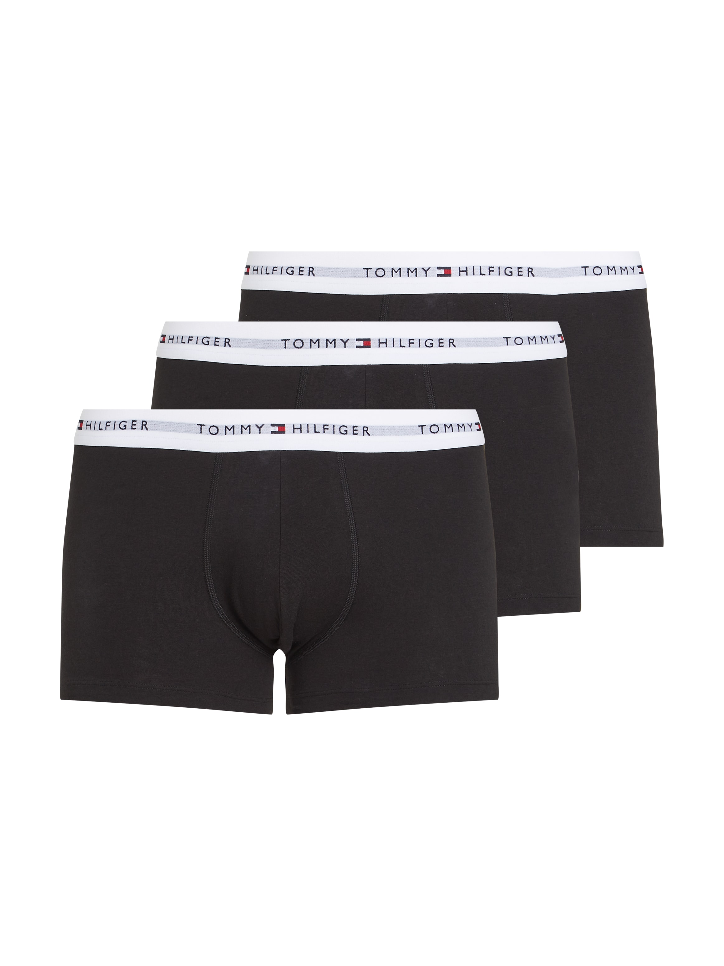 Tommy Hilfiger Underwear Boxer "TRUNK 3 PACK", (3 St.), mit kontrastfarbene günstig online kaufen
