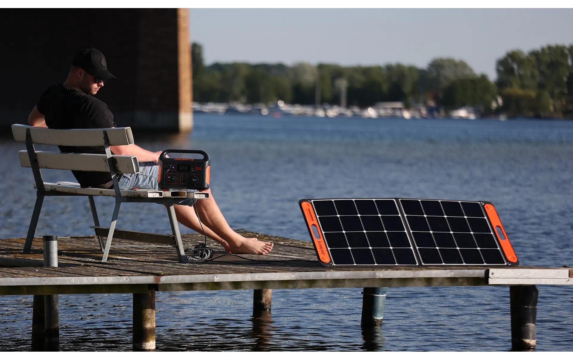 Jackery Solarmodul »Balkonkraftwerk SolarSaga 100 W«