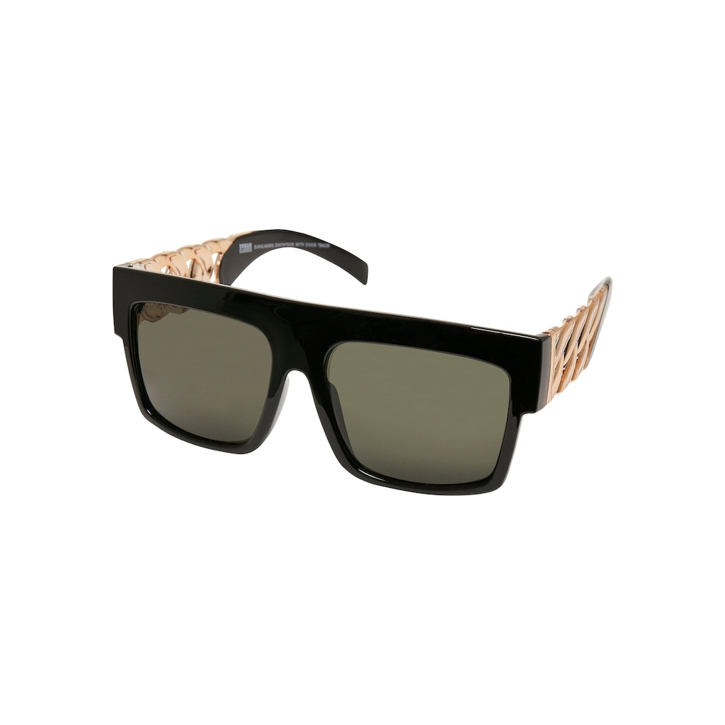 URBAN CLASSICS Sonnenbrille »Urban Classics Unisex Sunglasses Zakynthos with Chain«