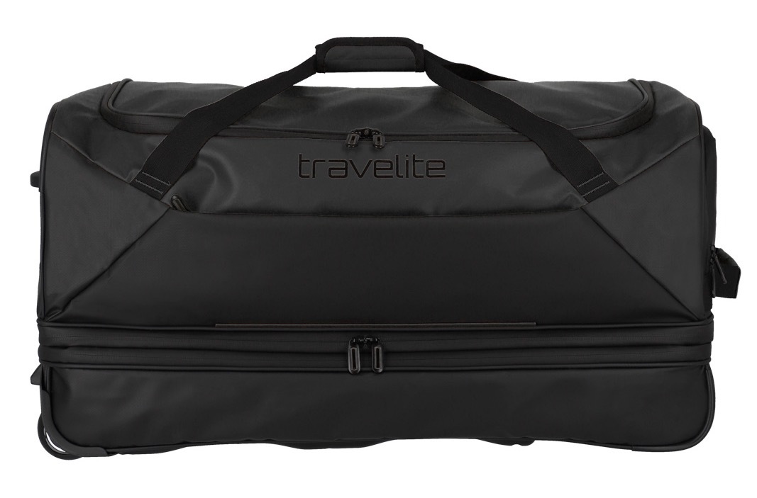 travelite Reisetasche "BASICS Rollenreisetasche", Reisetasche, Wasserabweisend, separates Bodenfach