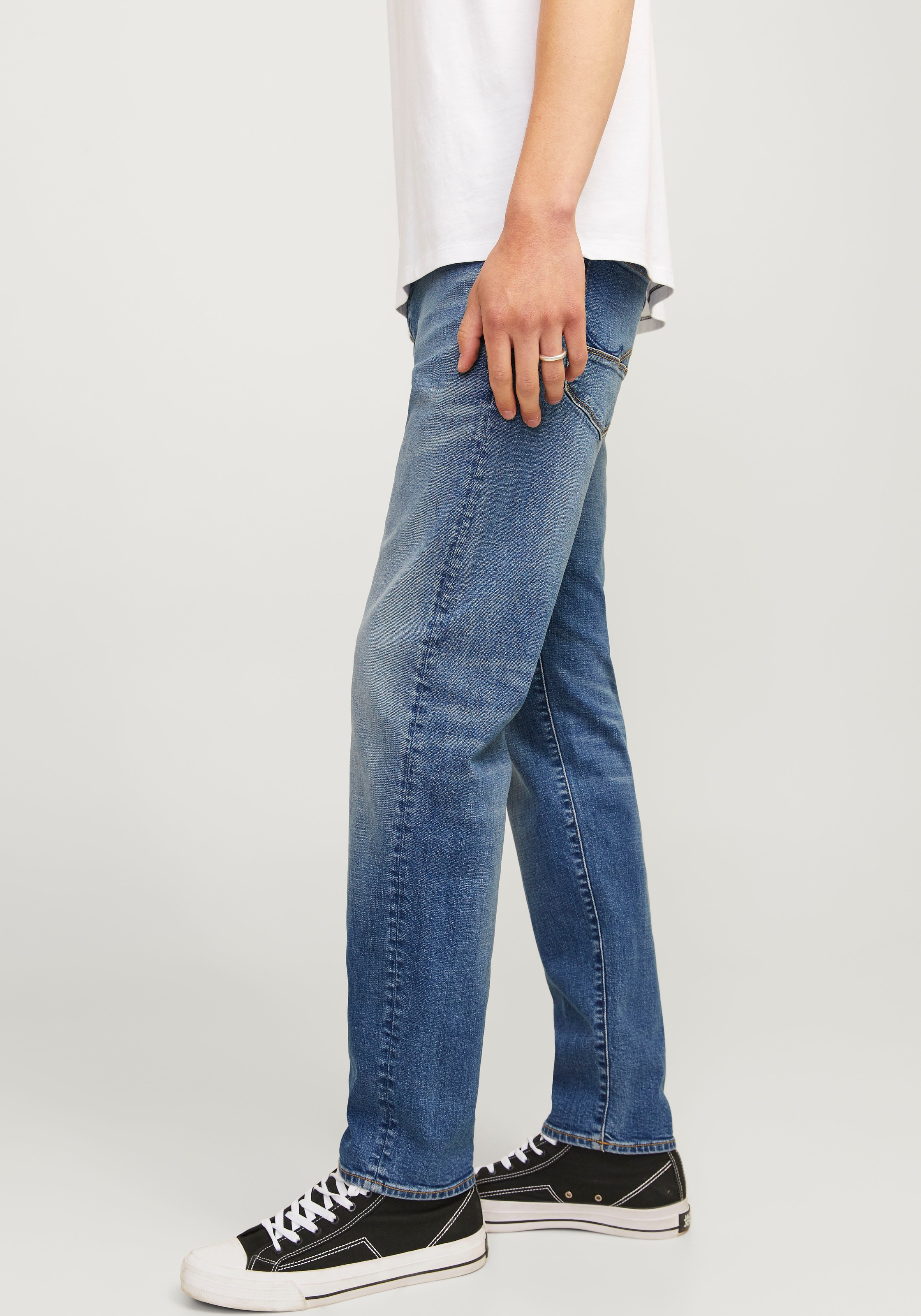 Jack & Jones Tapered-fit-Jeans JJIMIKE JJFOX günstig online kaufen