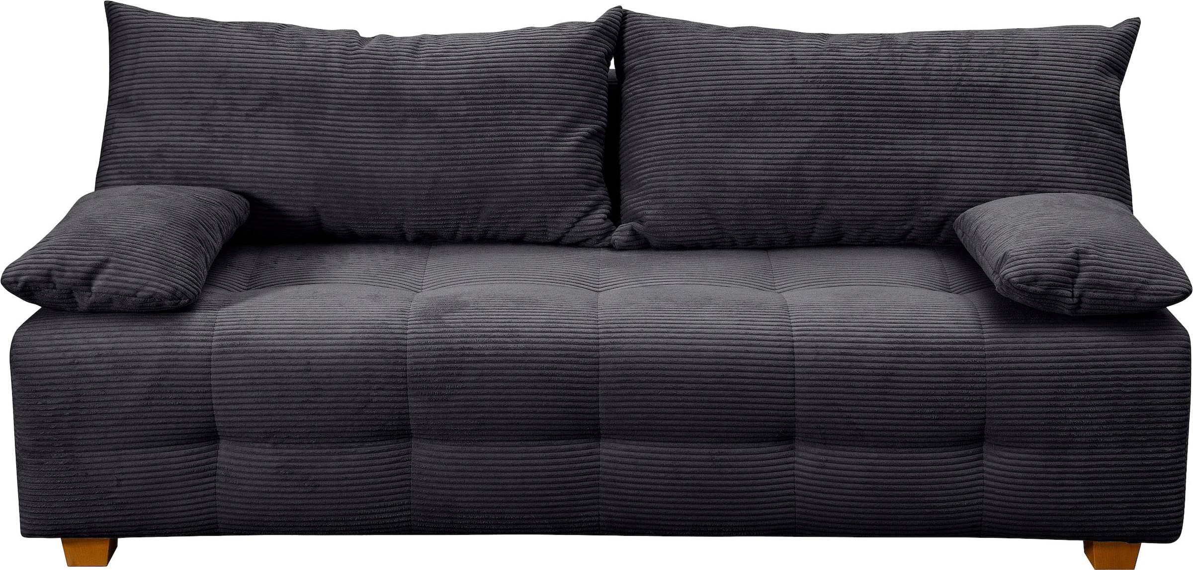 COLLECTION AB Schlafsofa »Bella«, Schlafsofa,Bettkasten,Bonellfederkern,Rückenkissen,Armlehnenkissen