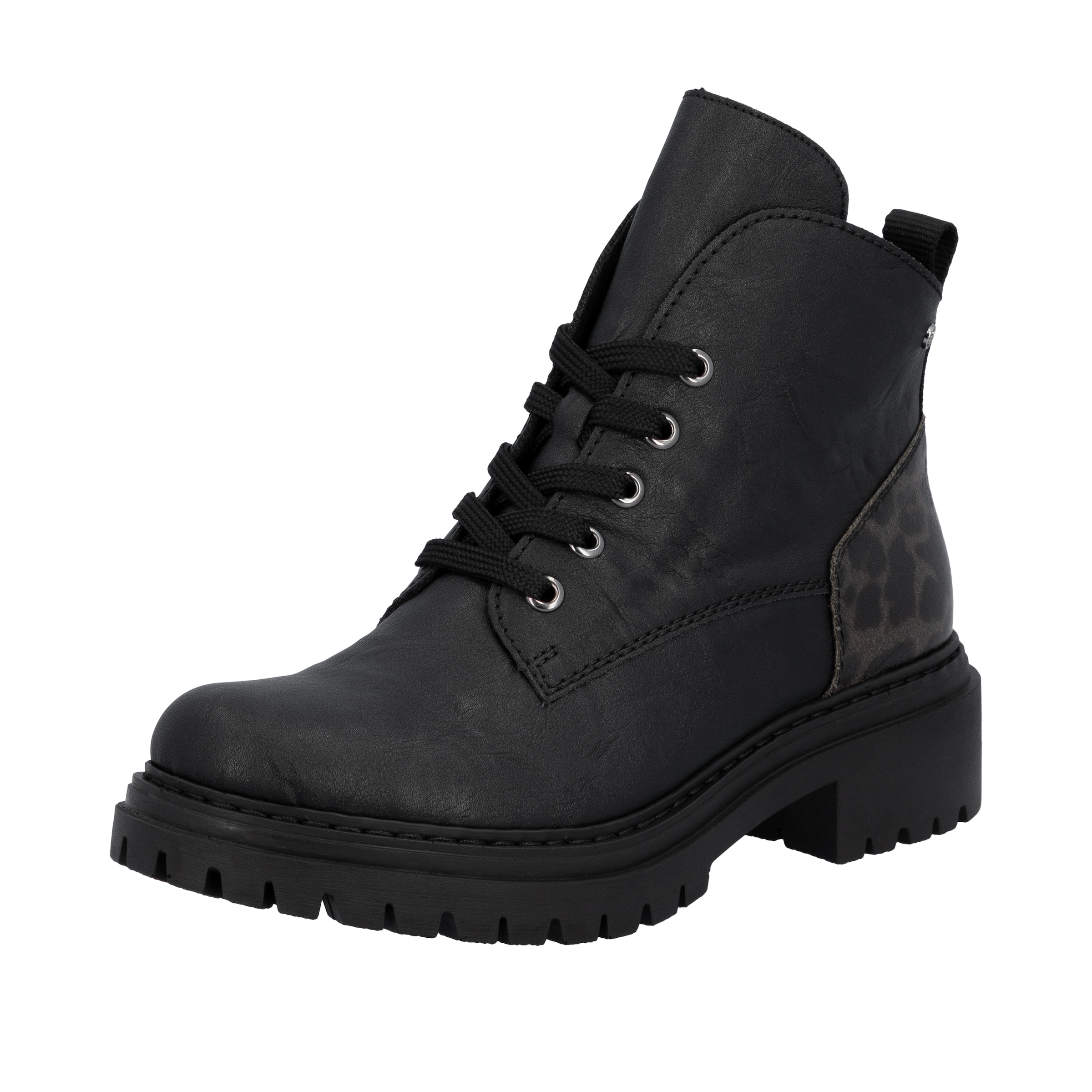 Rieker Schnürboots, Schnürstiefelette, Profilsohle, mit praktischem Innenre günstig online kaufen