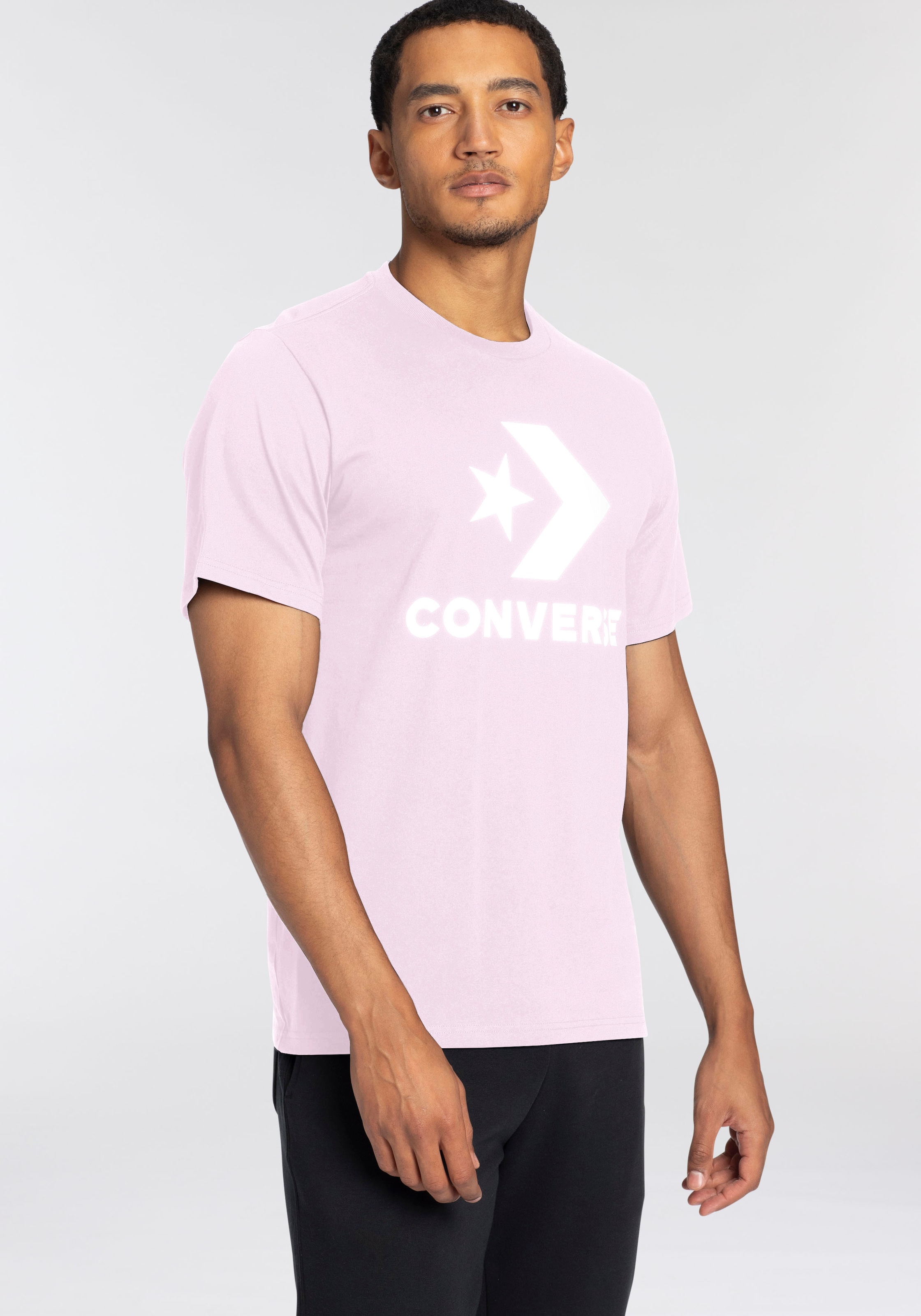 Converse T-Shirt »Unisex GO-TO STAR CHEVRON LOGO STANDARD-FIT«, Unisex