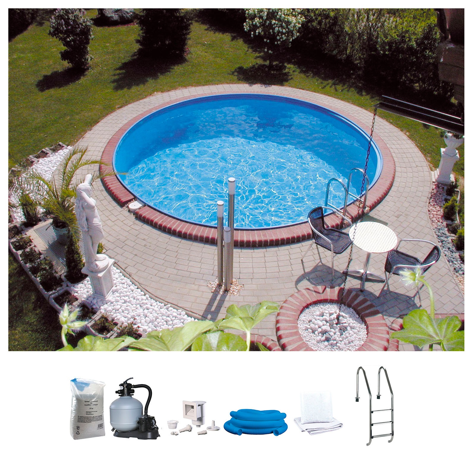 my POOL BWT My baseinas BWT apvalus baseinas (6 tl...