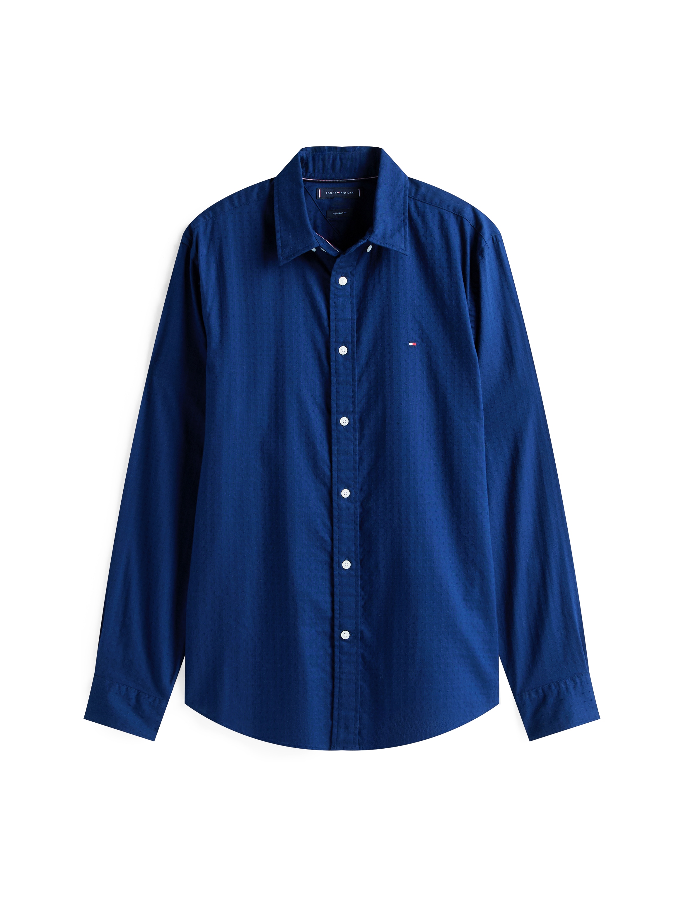 Tommy Hilfiger Langarmhemd »DOBBY STRUCTURE RF SHIRT«
