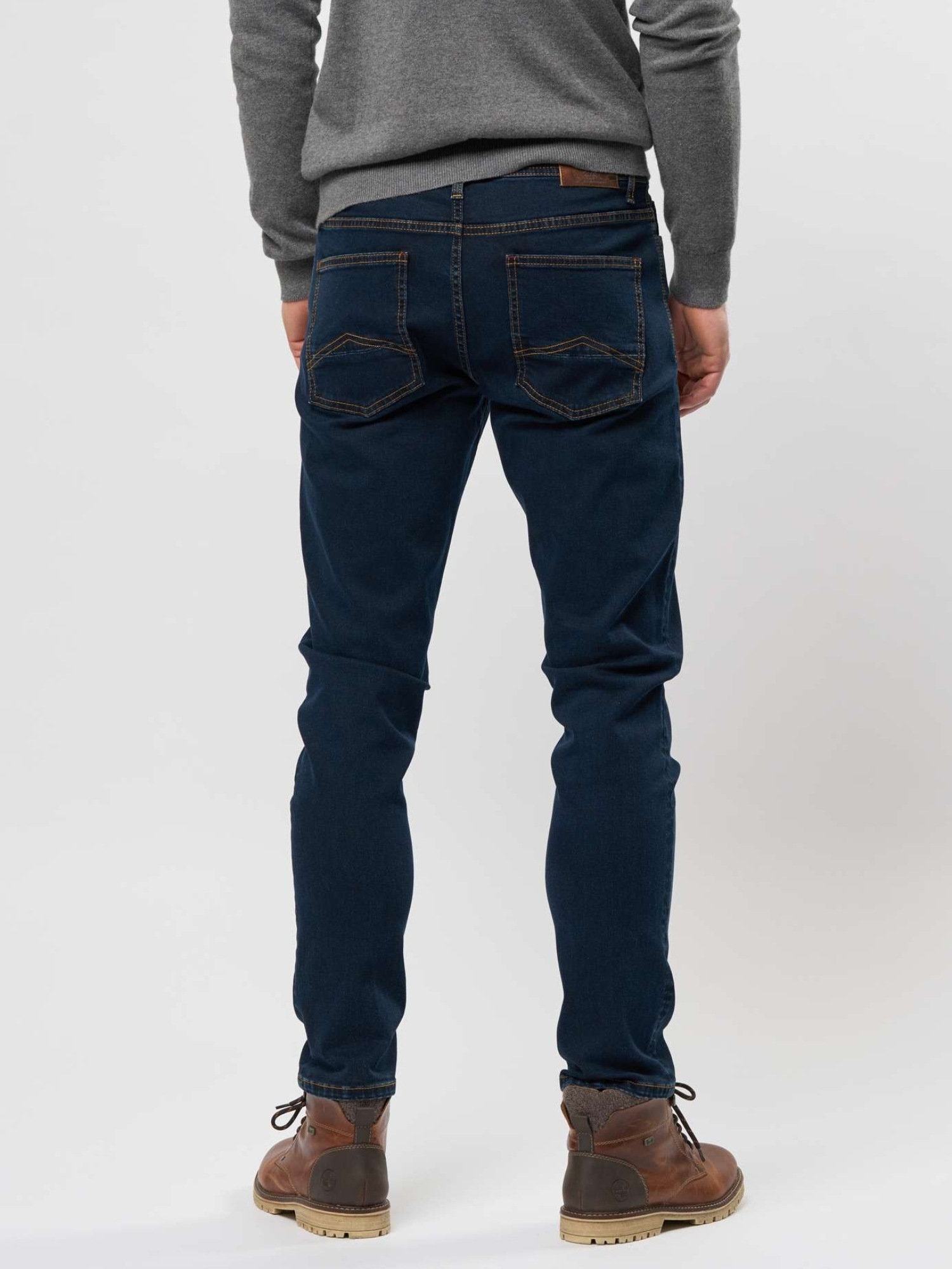 Regular-fit-Jeans MCS "MCS Jeans MCSean", Herren, Gr. 34x34, Länge 34, blau schwarz, Obermaterial: 98% Baumwolle, 2% Elasthan, Jeans 3