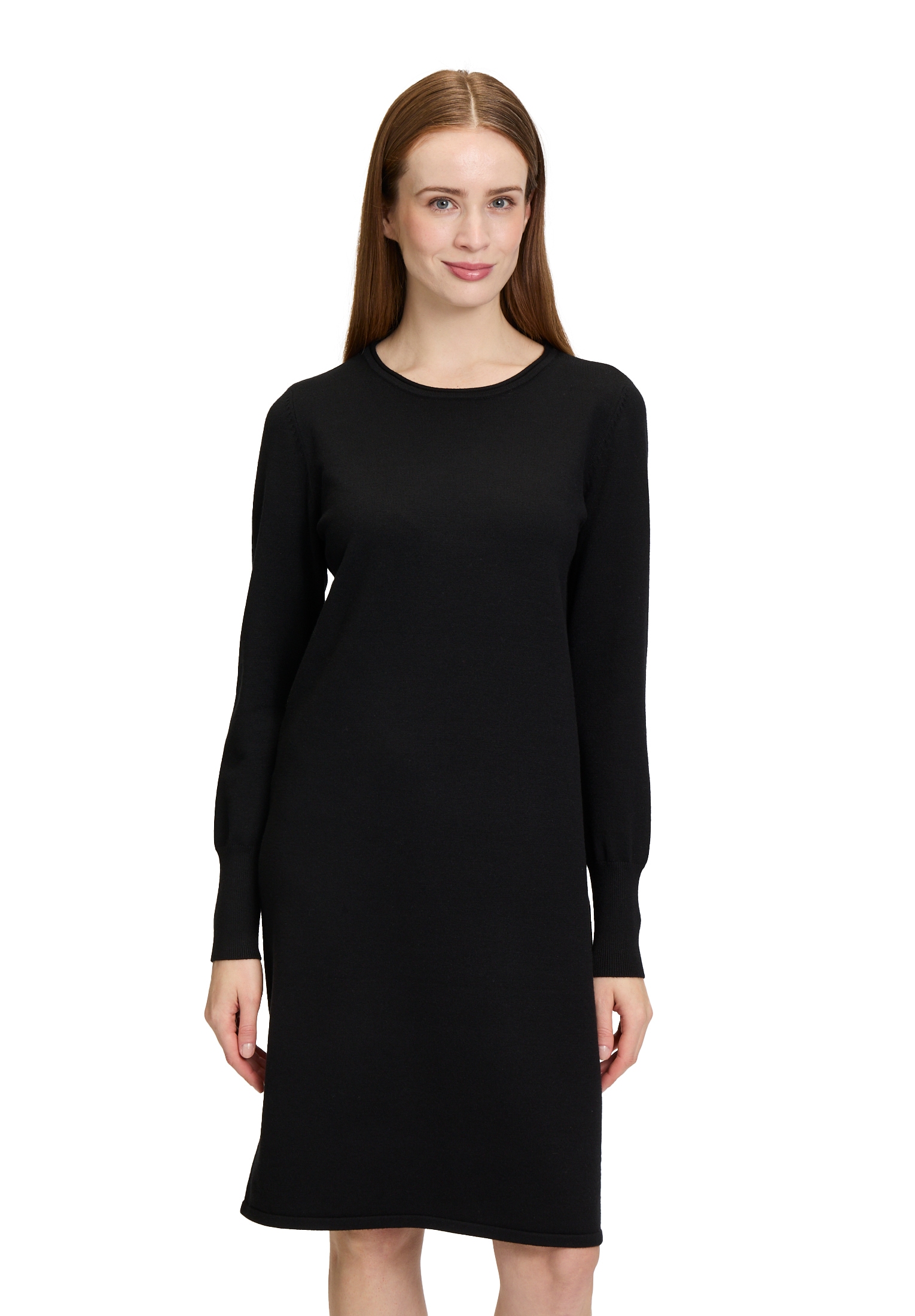 Betty Barclay Strickkleid "Betty Barclay Strickkleid mit Rundhalsausschnitt günstig online kaufen