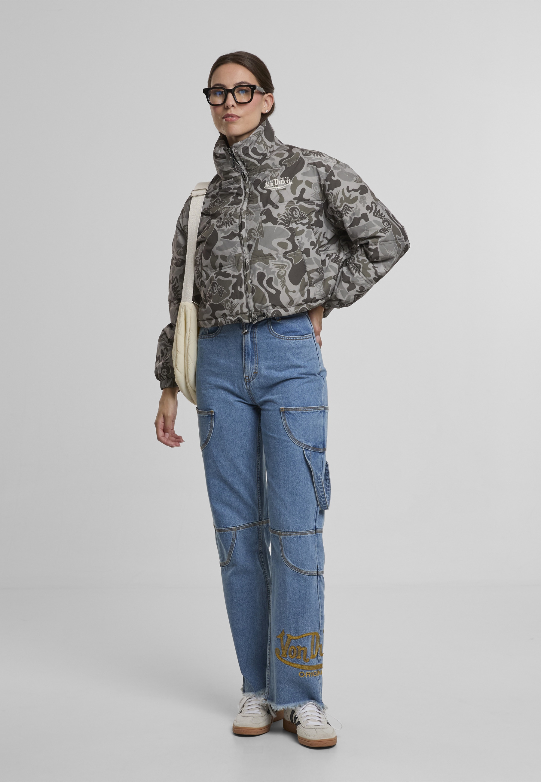 Von Dutch Winterjacke »Von Dutch NURI OUTERWEAR« 1 Stk. tlg. ohne Kapuze