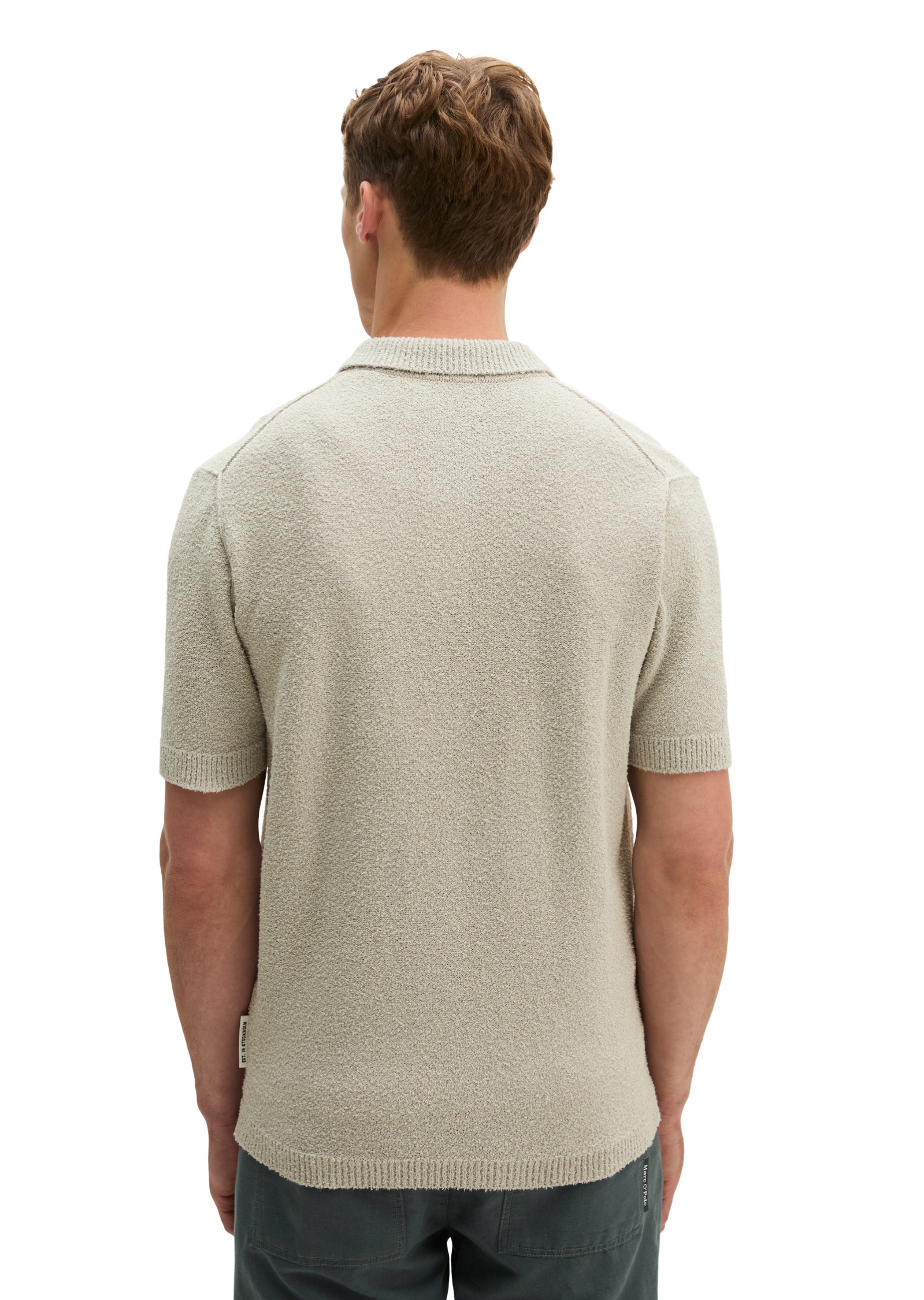 Marc O'Polo Poloshirt »aus weichem Bio-Baumwoll-Mix«