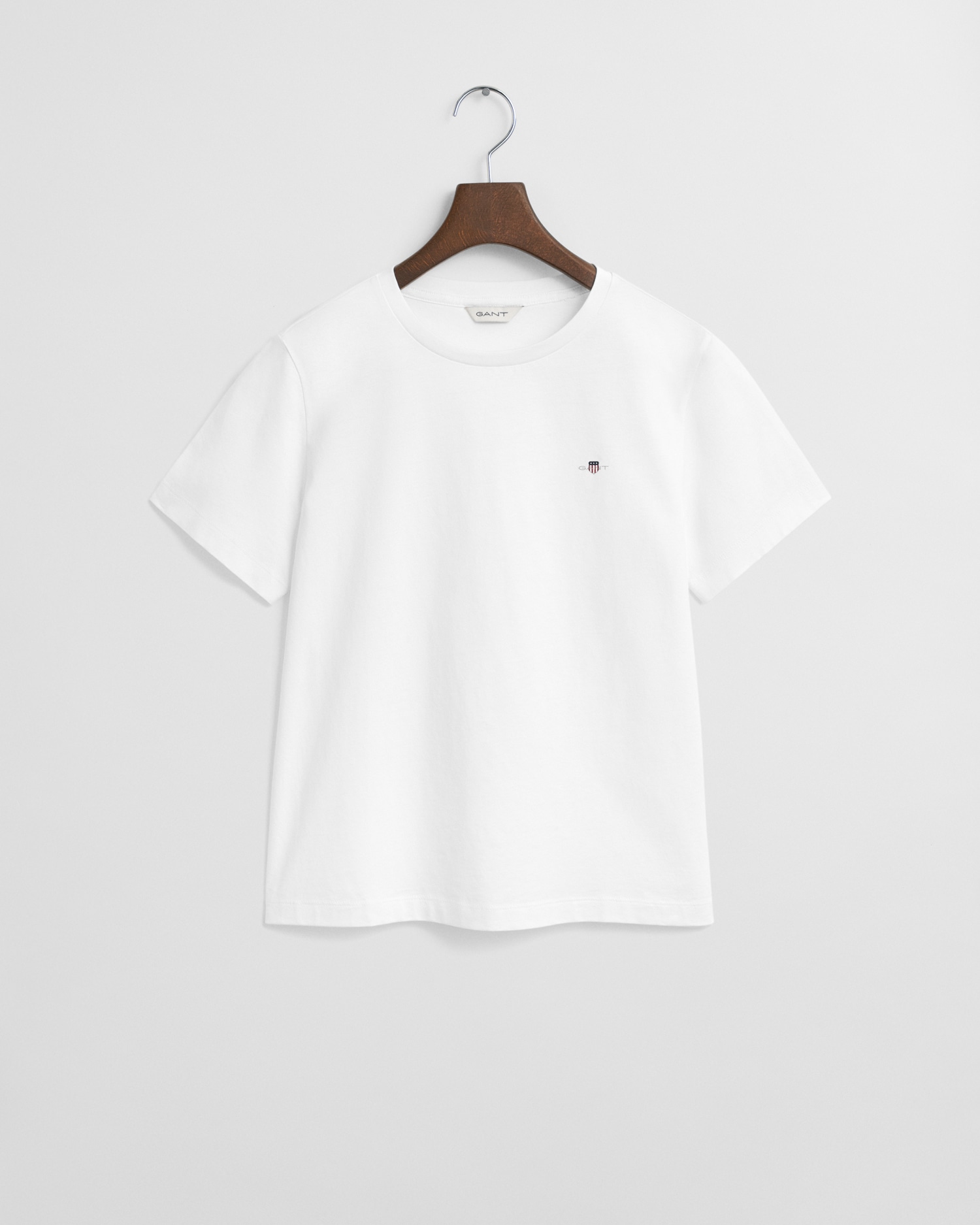 Gant Kurzarmshirt »PRINTED ARCHIVE SHIELD T-SHIRT«, kleine Logostickerei auf der Brust