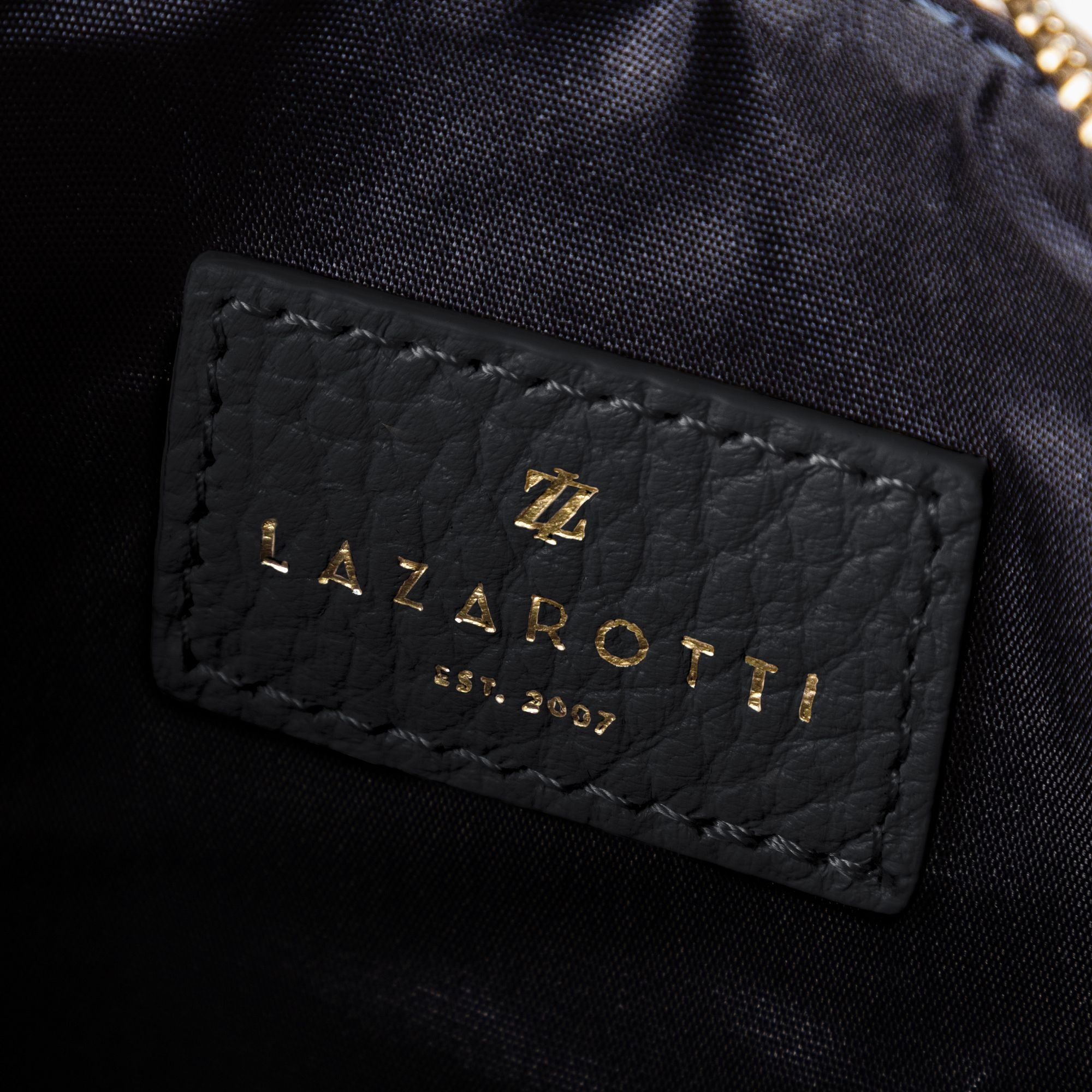 Lazarotti Schultertasche »Bologna Leather Pochette Schultertasche Leder 22 cm«