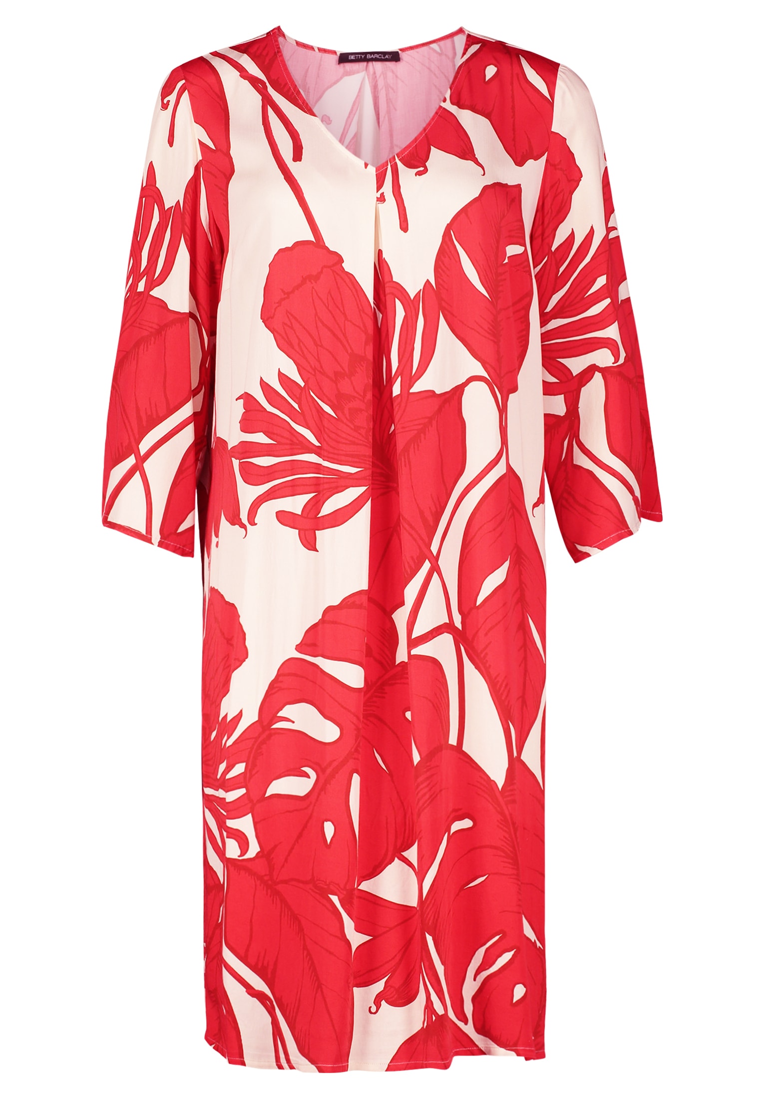 Betty Barclay Sommerkleid »Betty Barclay Sommerkleid mit V-Ausschnitt«, Form