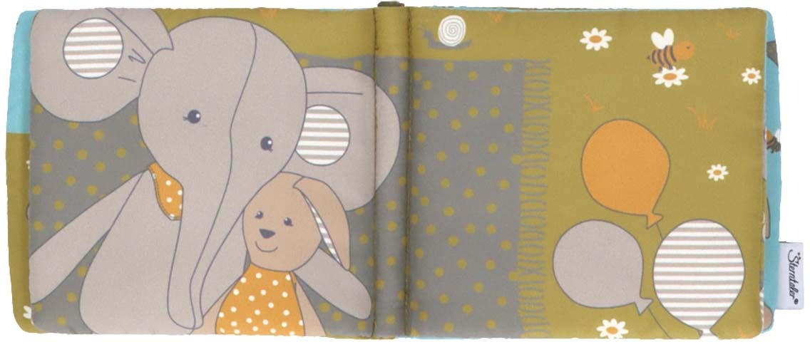 Sterntaler® Greifspielzeug »Spielbuch Elefant Eddy«