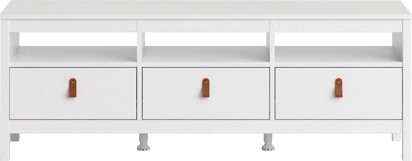 Home affaire TV-Bank »Madrid, TV-Möbel, Fernsehtisch, TV-Unit, Media-Möbel, Sideboard,«, mit 3 Schubladen und 3 offenen Fächern, Breite 151 cm, Höhe 54 cm