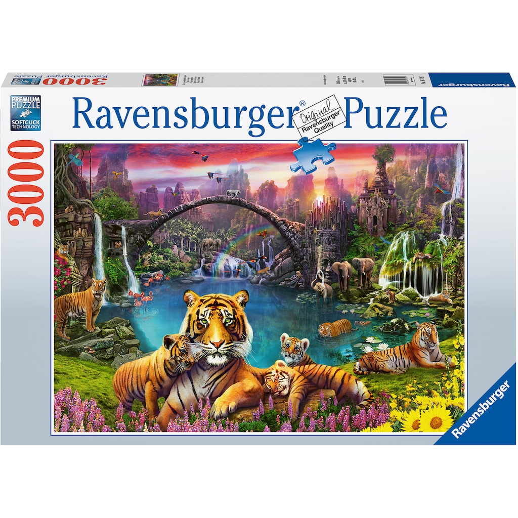 Ravensburger Puzzle »Tiger in paradiesischer Lagune«