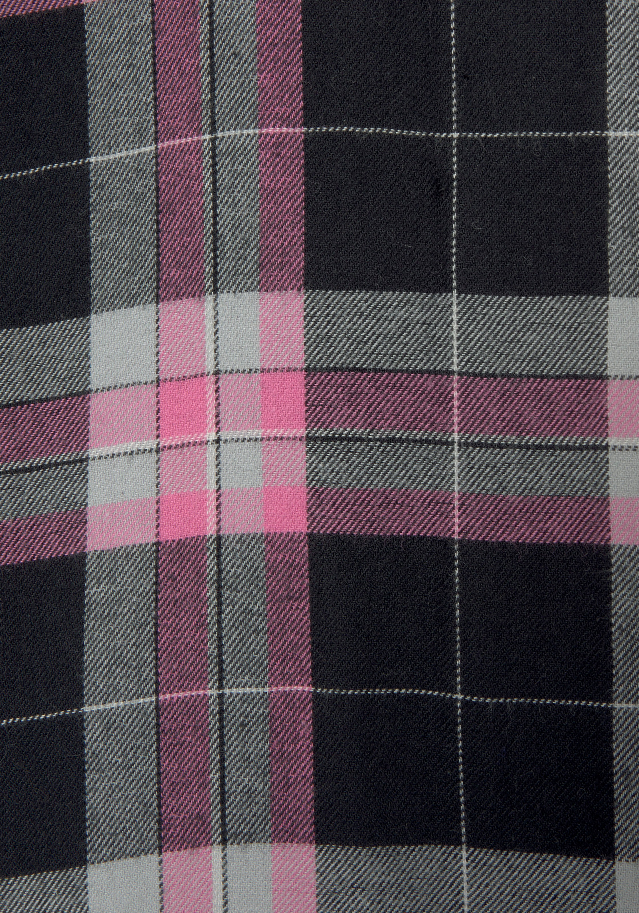 Vivance Dreams Pyjama, (2 tlg.), aus kuschelig weichem Flanell