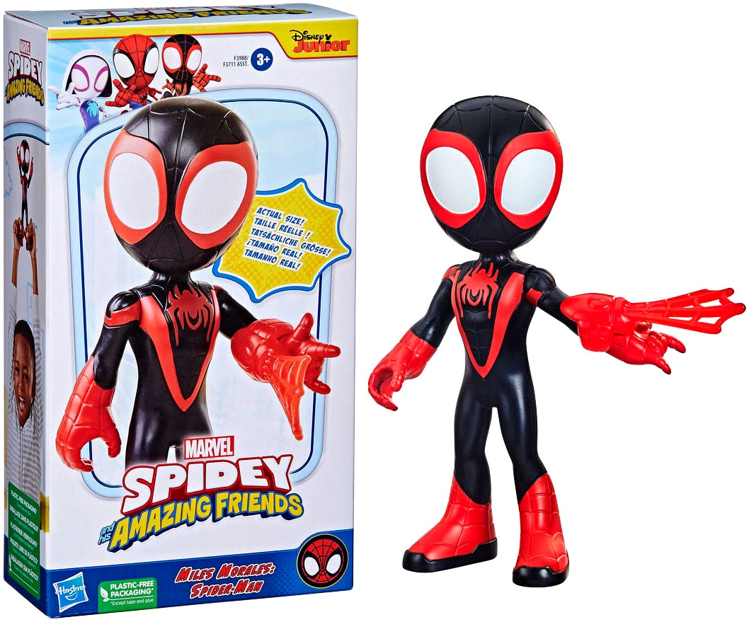 Hasbro Spielfigur »Spidey and His Amazing Friends, große Miles Morales: Spider-Man Figur«