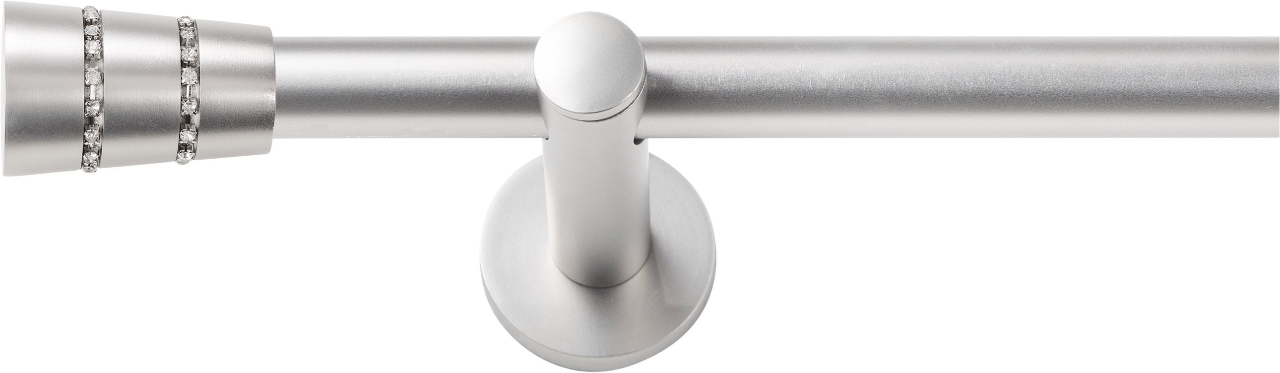 SN DECO GROUP Gardinenstange "Gardinenstange Rennes Ø 19 mm, 1-läufig, Fixmaß, verschraubt" Ø 19 mm Fixmaß;kürzbar