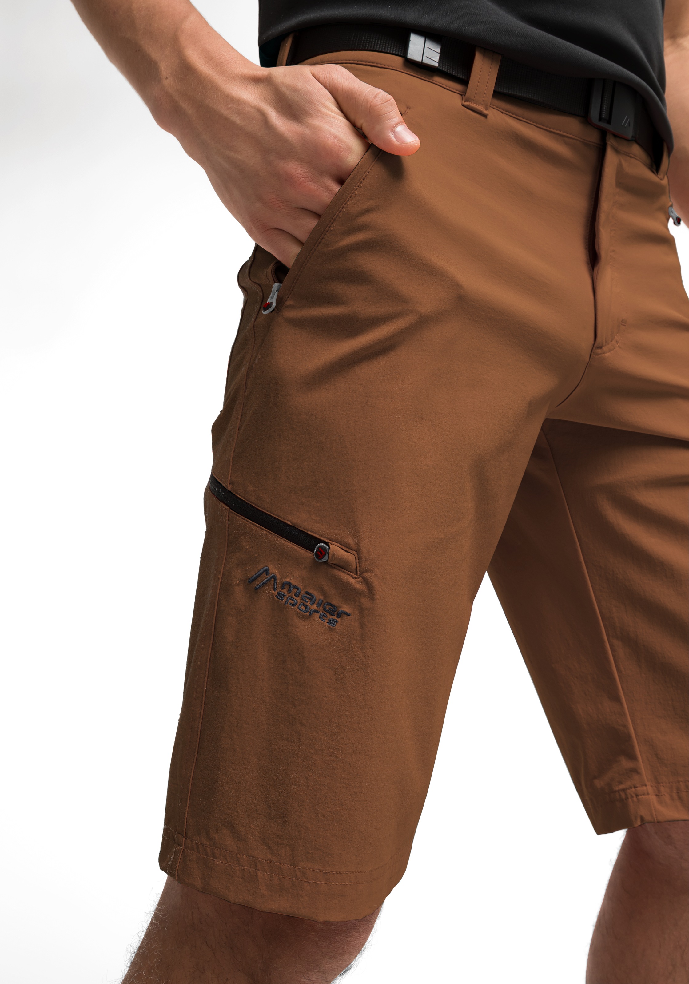 Maier Sports Bermudas »Nil Bermuda«, kurze Herren Wanderhose, moderne Outdoor-Bermuda, Trekkinghose