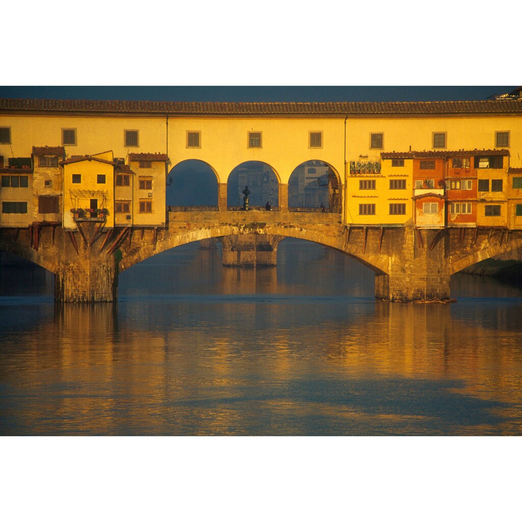 Papermoon Fototapete »Brücke Italien«