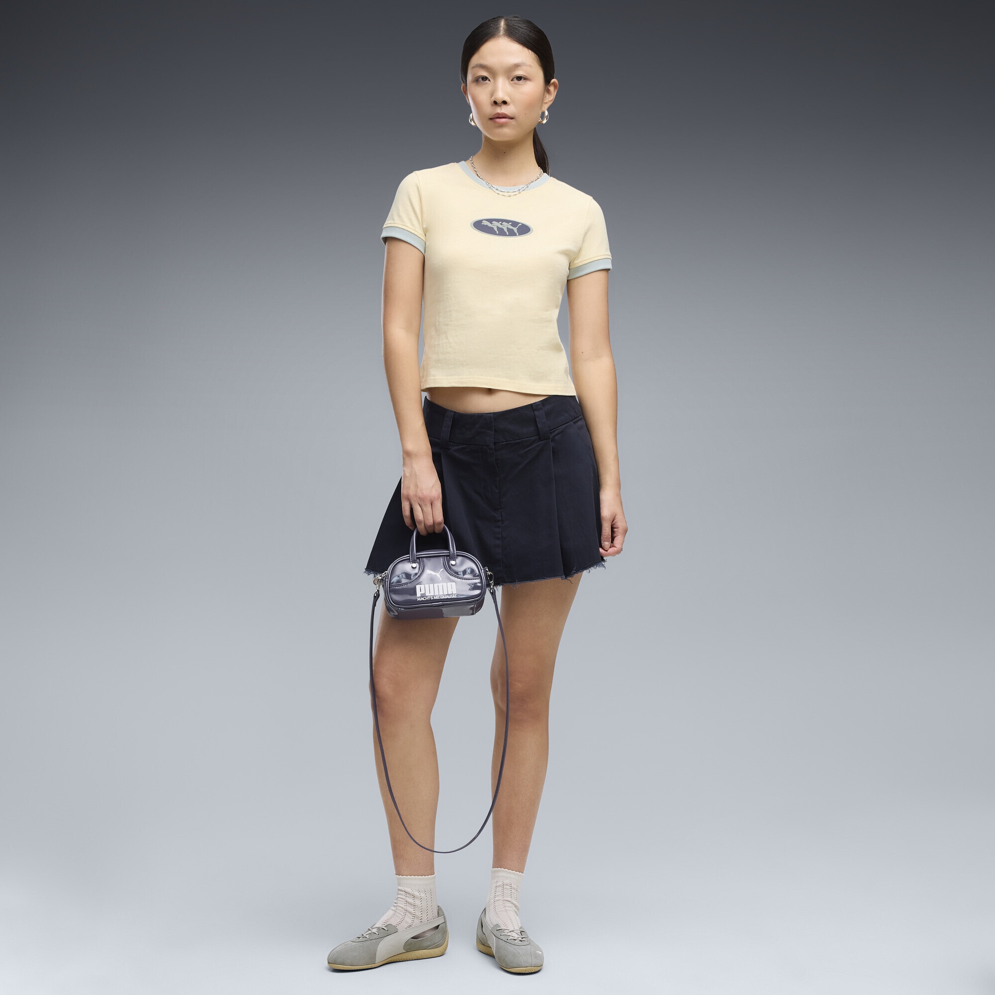 PUMA T-Shirt »FUTURE.PUMA.ARCHIVE Slim Graphic Ringer T-Shirt Damen«