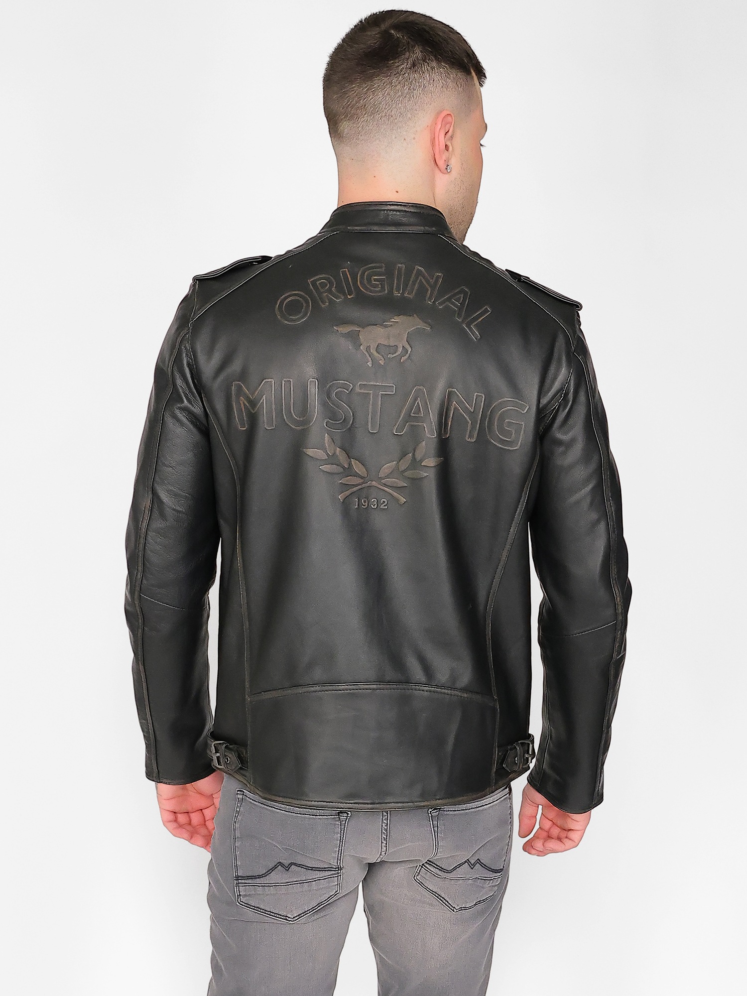 MUSTANG Lederjacke "31021505" günstig online kaufen