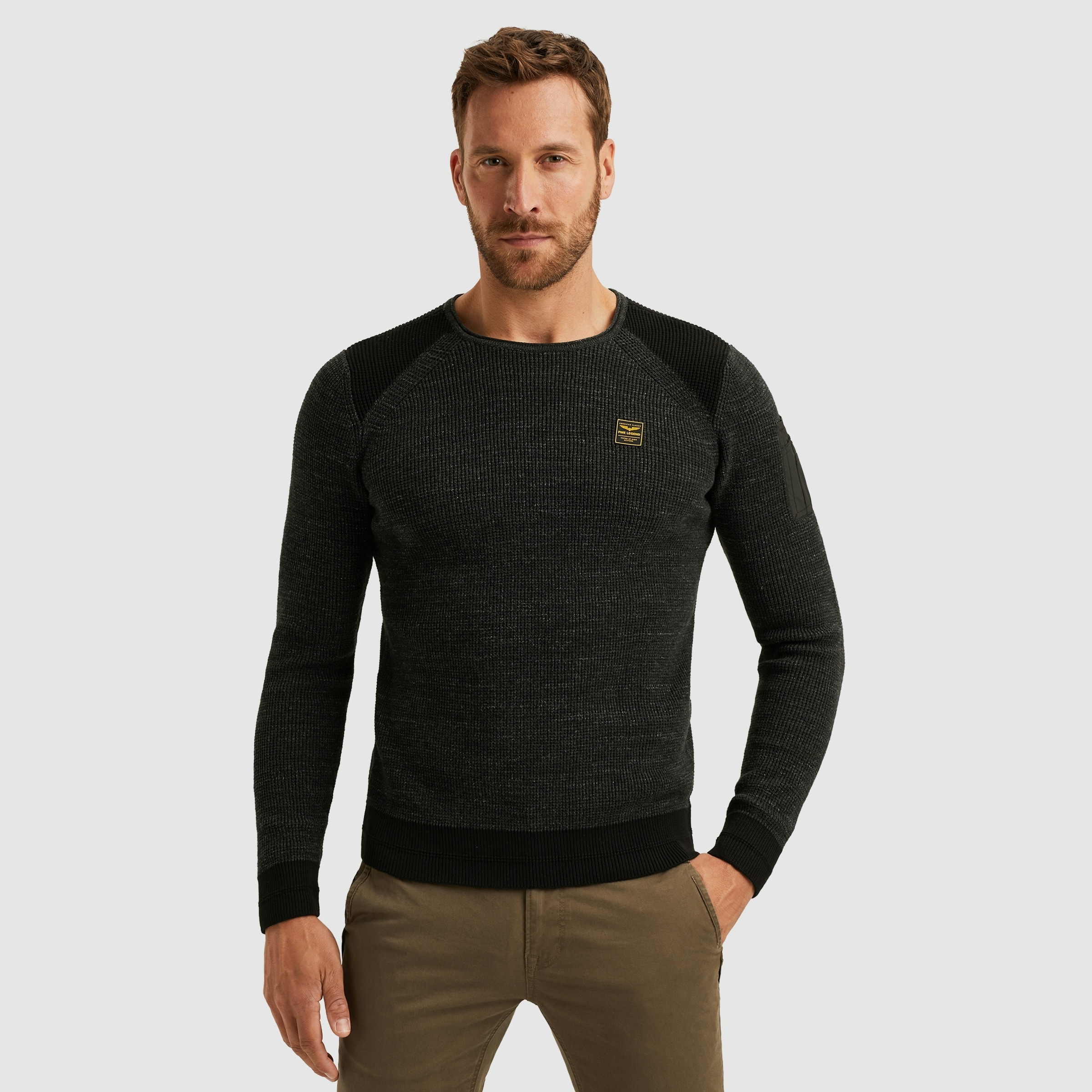 PME LEGEND Rundhalspullover günstig online kaufen