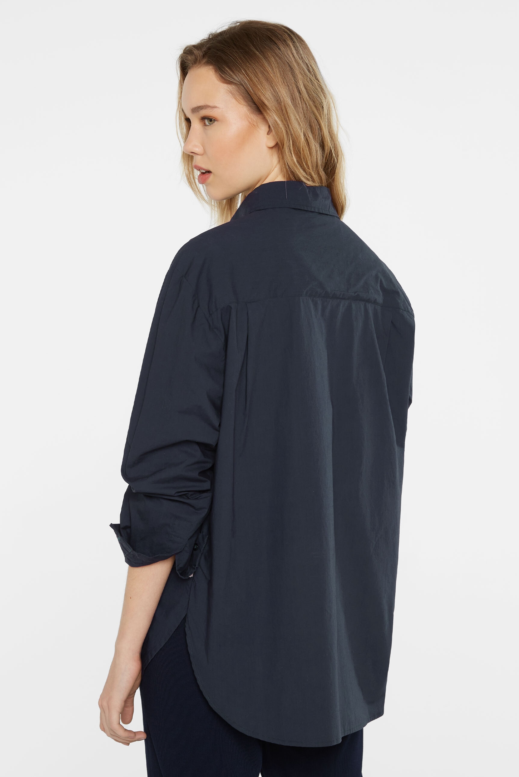 SENSES.THE LABEL Langarmbluse, aus Baumwolle