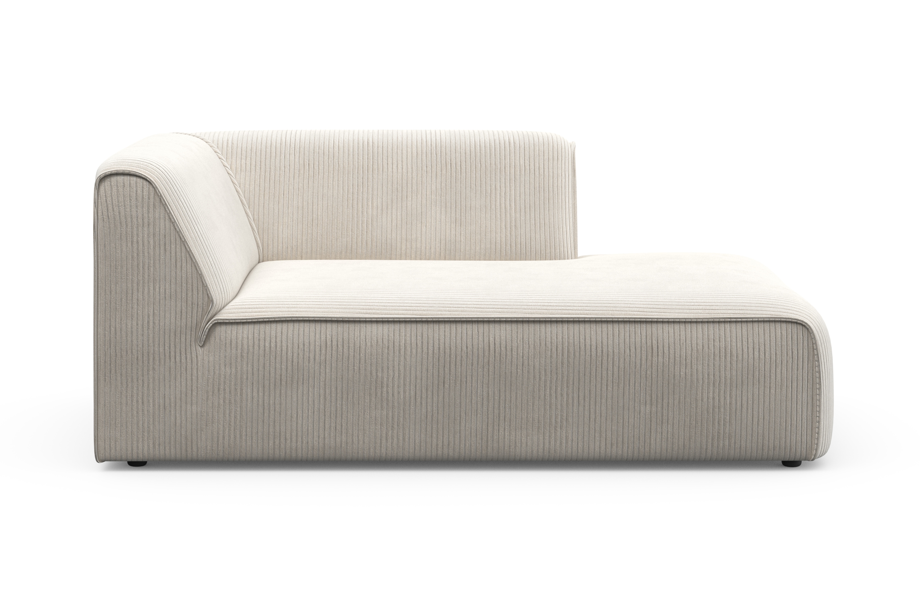 OTTO home Ottomane "Merid Chaiselongue, Maße B/T/H: 100/162/70 cm" als Modul oder separat verwendbar, für individuelle Zusammenstellung