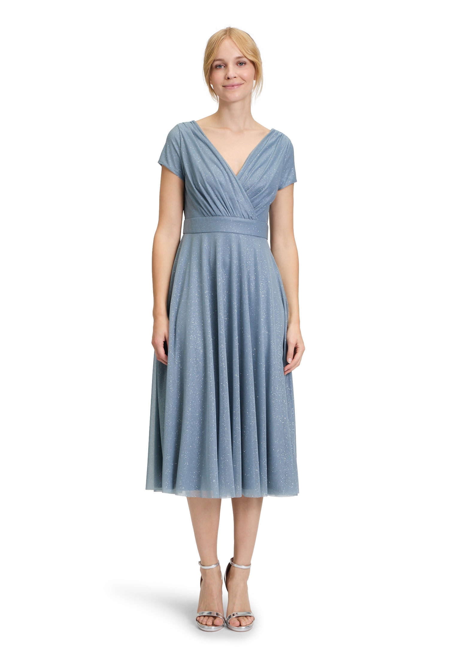 Vera Mont Cocktailkleid "Vera Mont Damen Cocktailkleid im Glitzer-Look", Ma günstig online kaufen