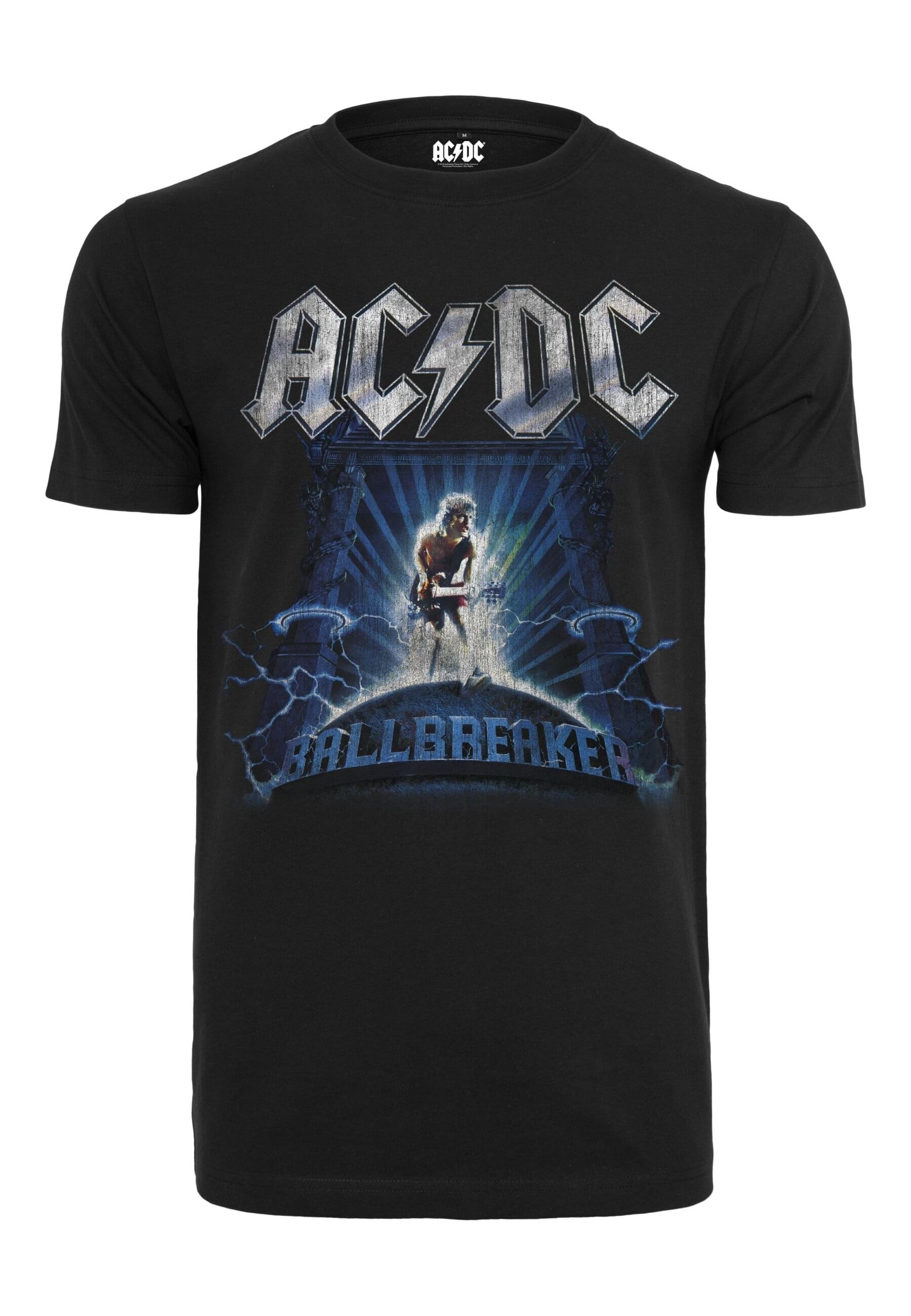Merchcode T-Shirt »Merchcode Herren ACDC Ballbreaker Tee«, (1 tlg.)