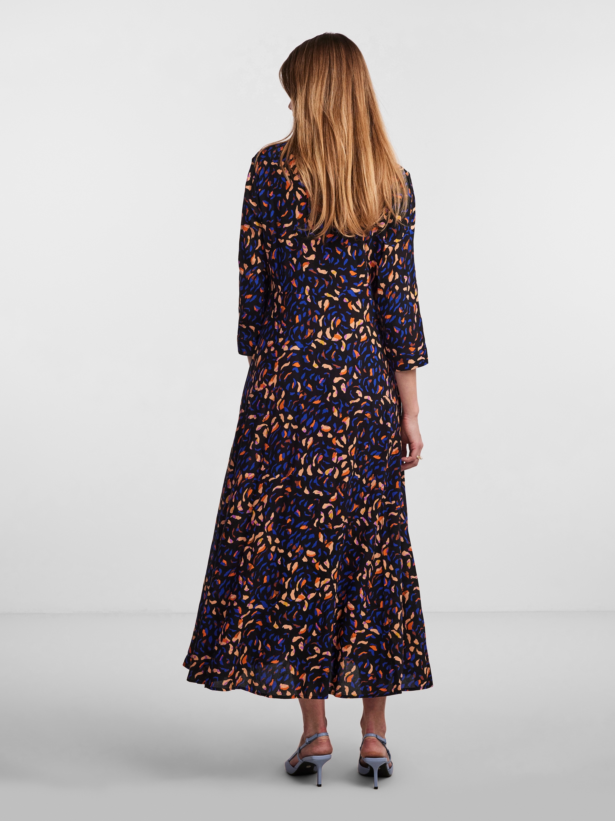 Y.A.S Hemdblusenkleid "YASSAVANNA LONG SHIRT DRESS" Viskose, loose fit