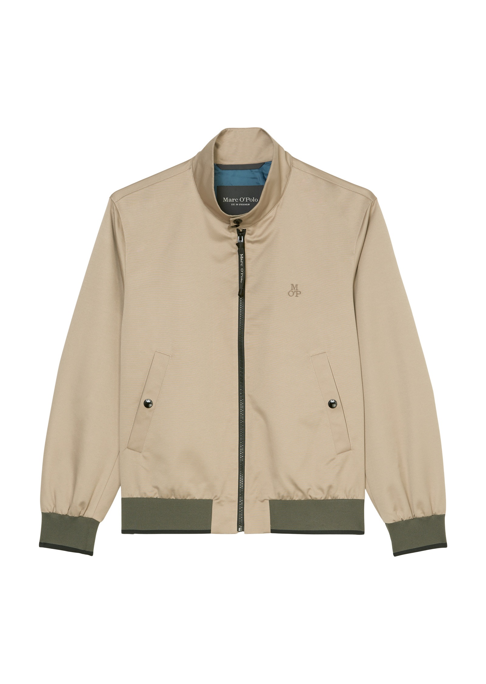 Marc O'Polo Outdoorjacke »aus wasserabweisendem Micro-Canvas«, ohne Kapuze