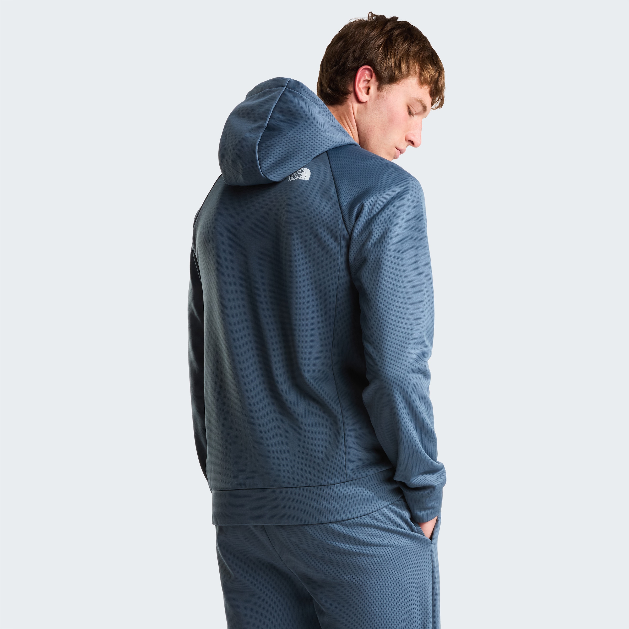 The North Face Funktionsjacke »M REAXION 2.0 HOODED FULL ZIP JACKET« mit durchgehendem Reißverschluss, wasserabweisend, windabweisend