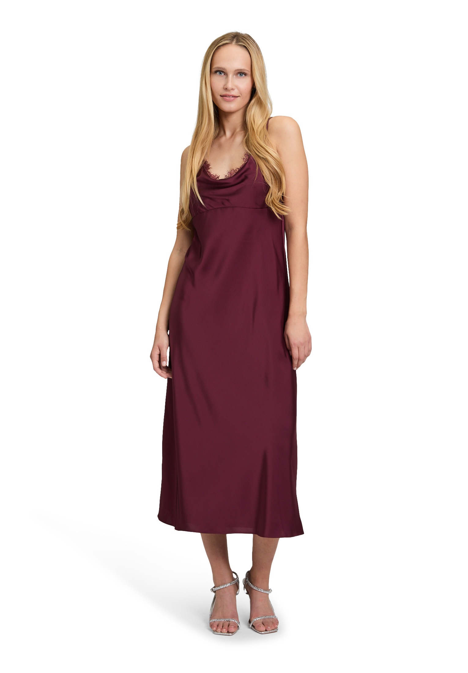 Vera Mont Abendkleid "Vera Mont Damen Abendkleid mit Spitzeneinsatz" günstig online kaufen