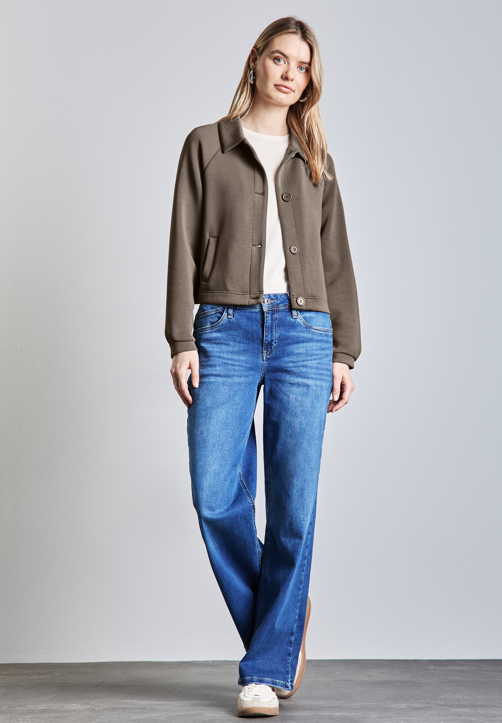 STREET ONE Cardigan, im kurzen Schnitt