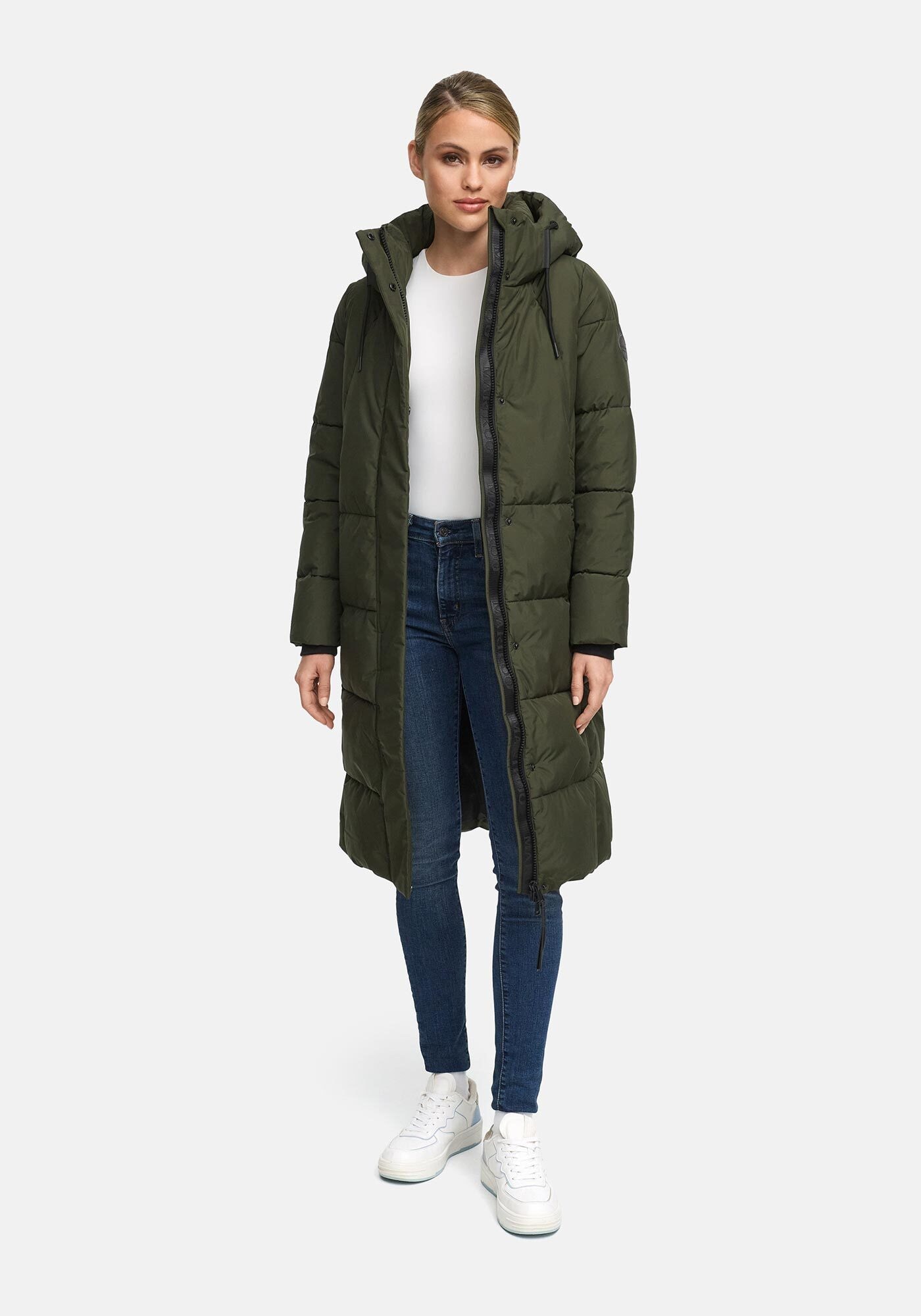 Marikoo Winterjacke "Chumanii", Belüftungsschlitz mit Druckknopfverschluss günstig online kaufen
