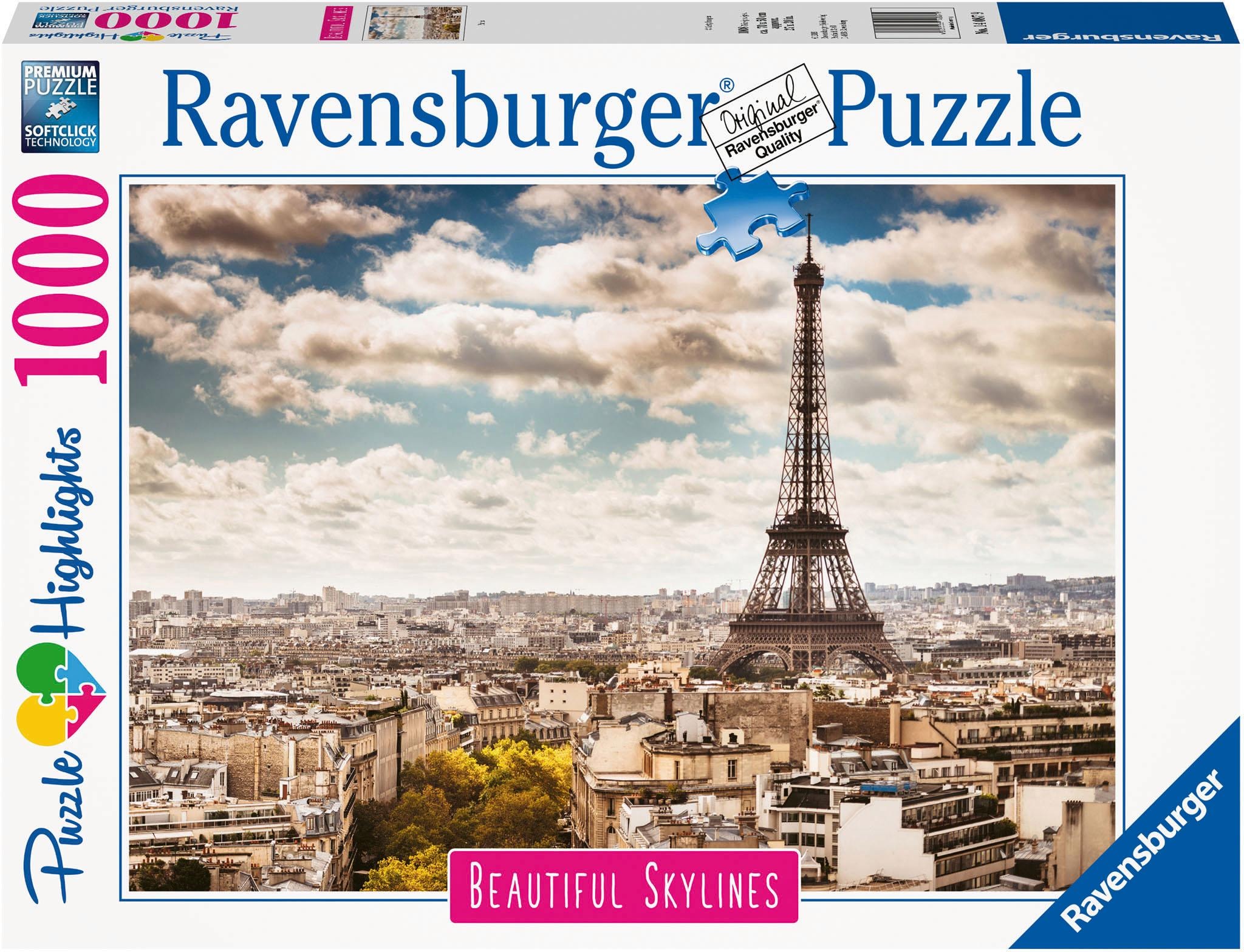 Puzzle »Puzzle Highlights Beautiful Skylines - Paris«, Made in Germany, FSC® - schützt...