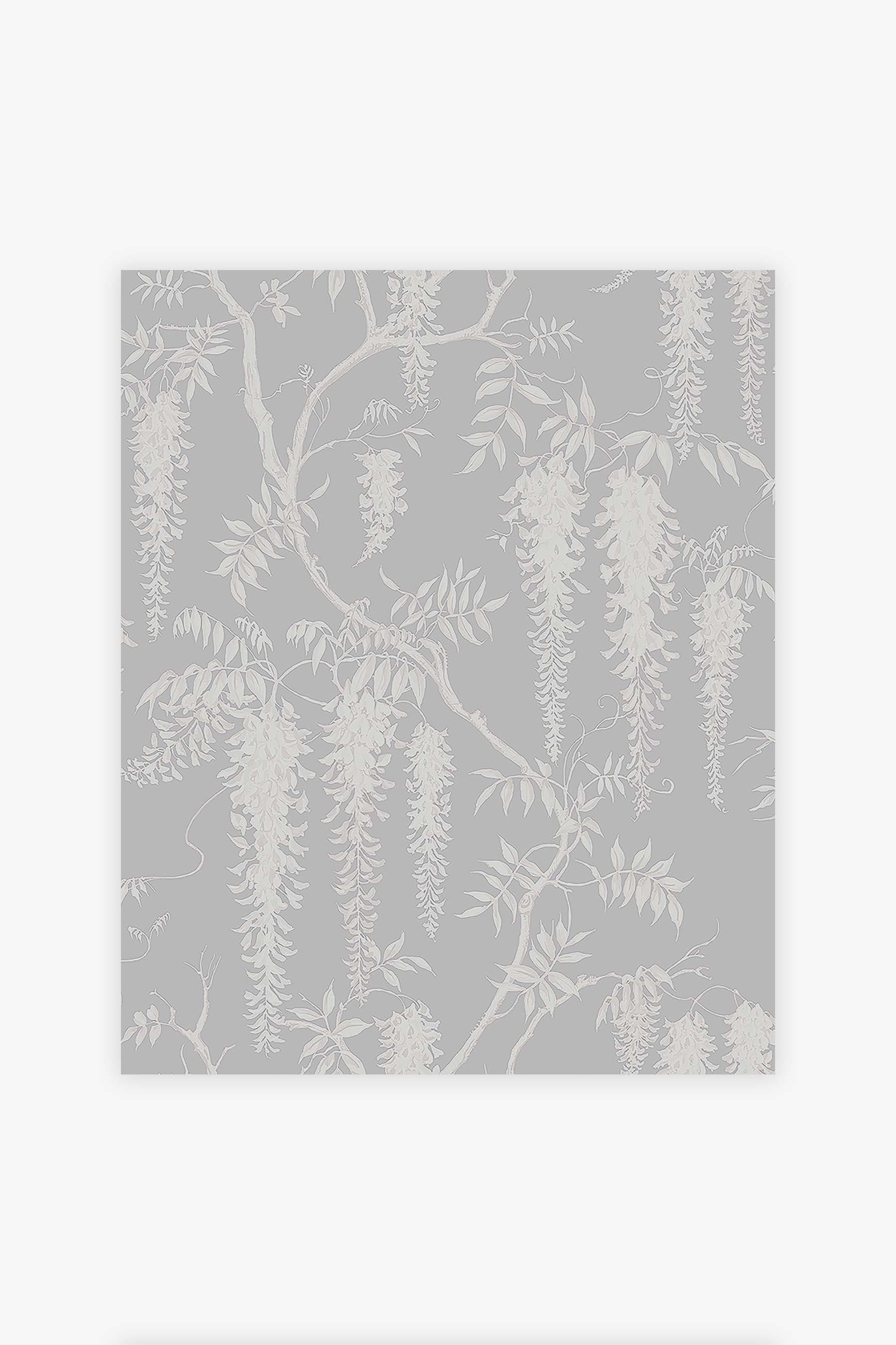 Next Vliestapete »WISTERIA TRAILS Vliestapete 10mx52cm« geblümt glatt Wisteria Trails Lila 10mx52cm