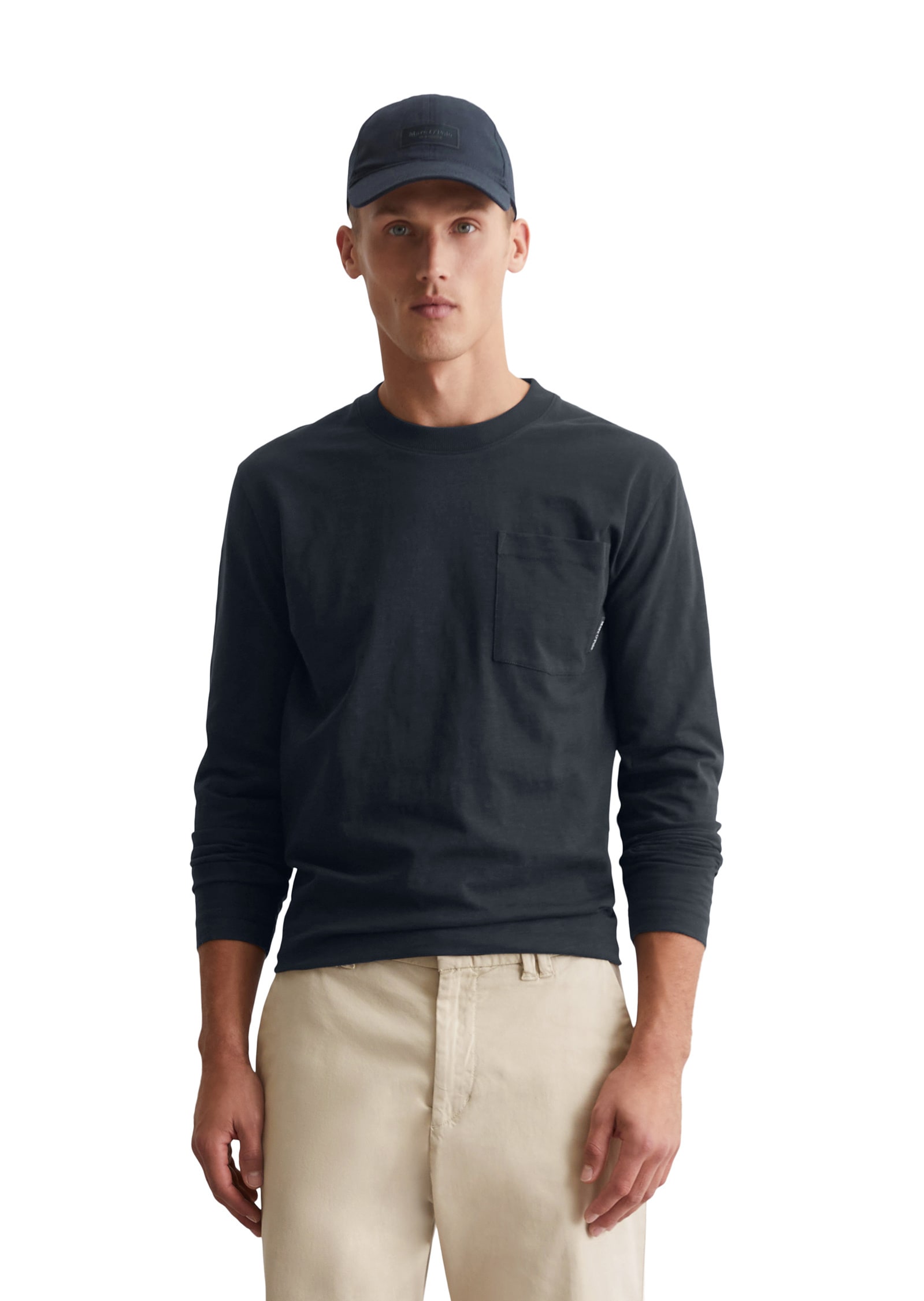 Marc OPolo Langarmshirt "in Heavy-Slub-Jersey-Qualität" günstig online kaufen