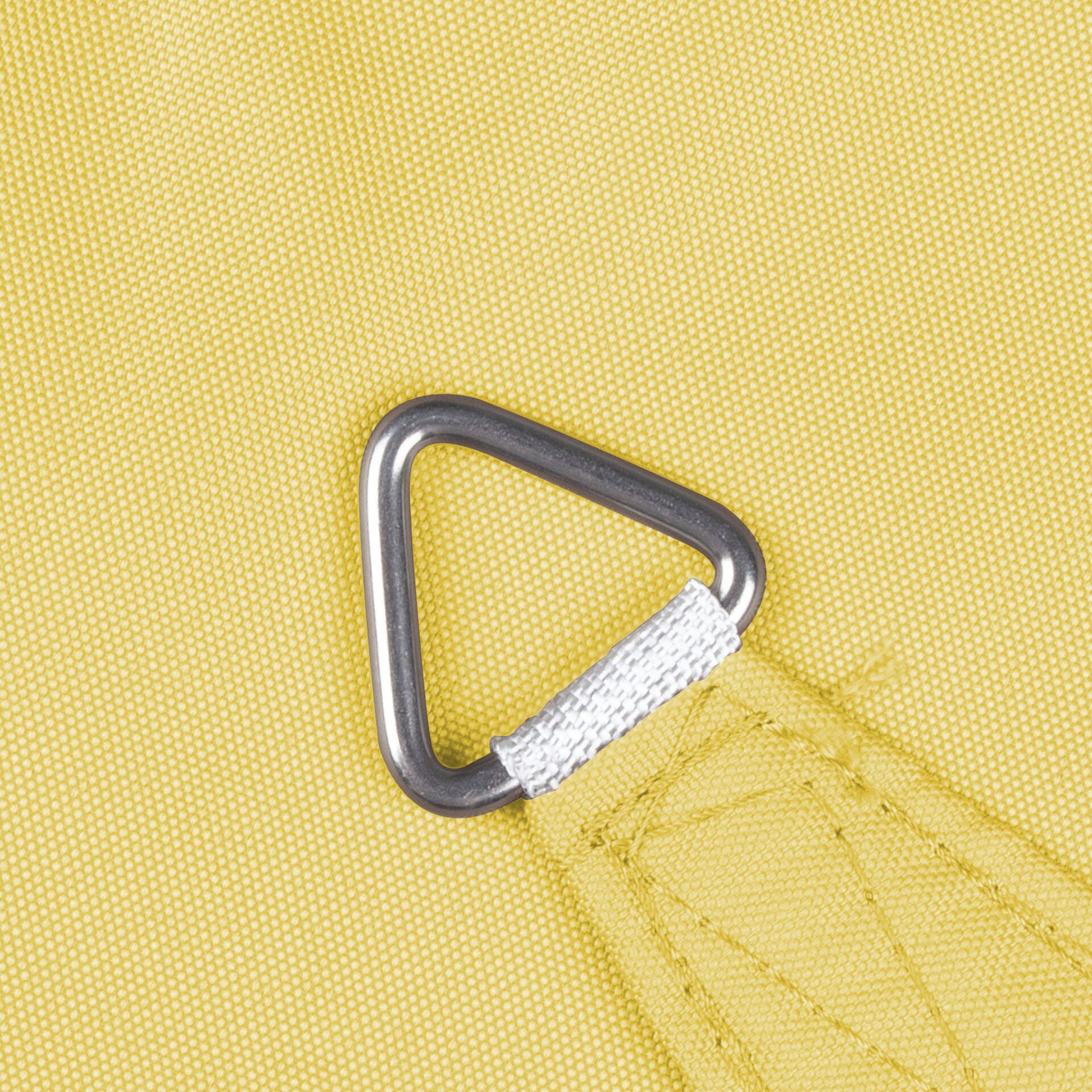 Voile d'ombrage Windhager Cannes Triangle Jaune 400cm 3