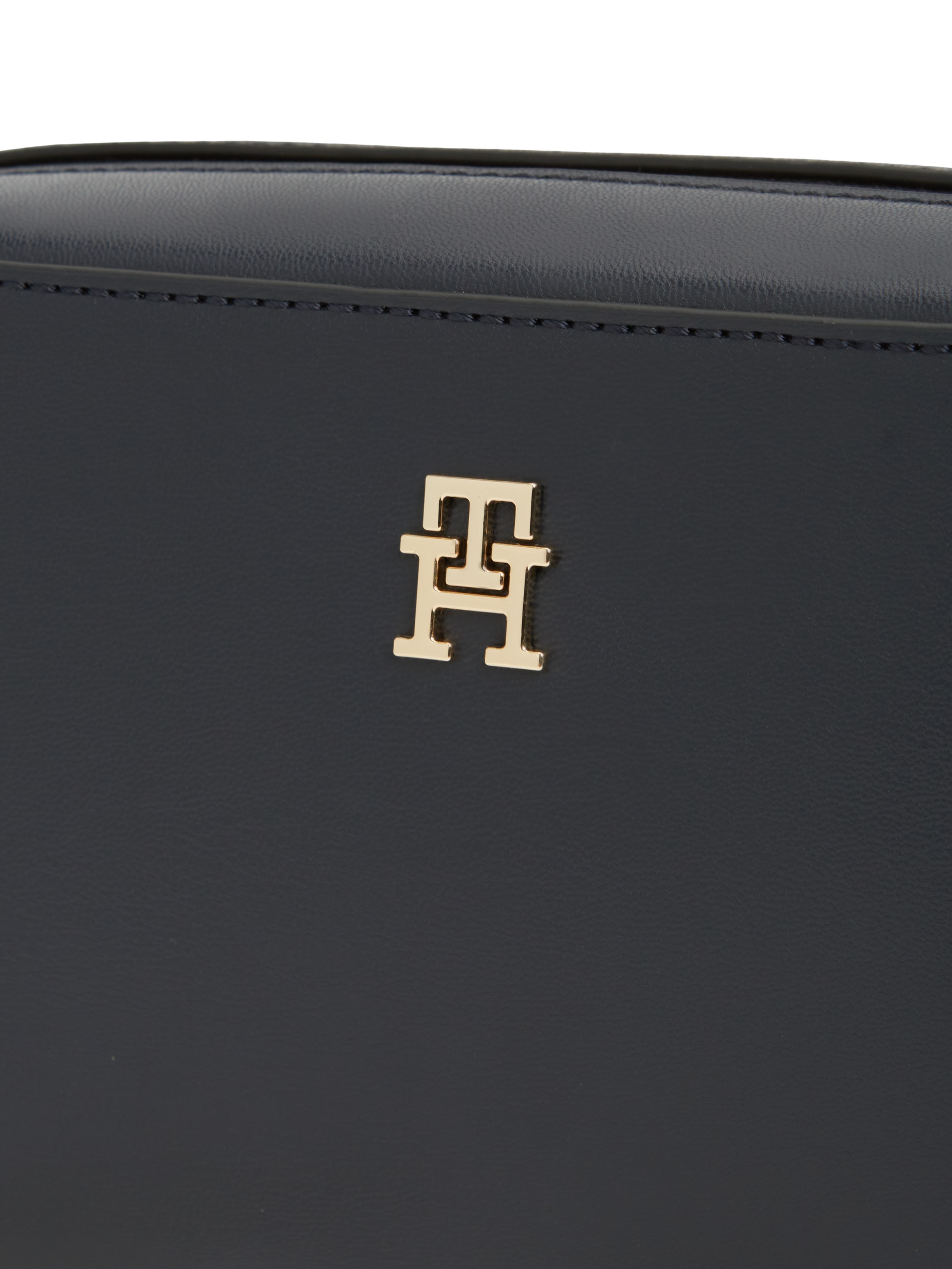 Tommy Hilfiger Mini Bag »TH JOY CAMERA BAG CORP« Unisex Schultertasche, Umhängetasche mit gestreiftem Schulterriemen