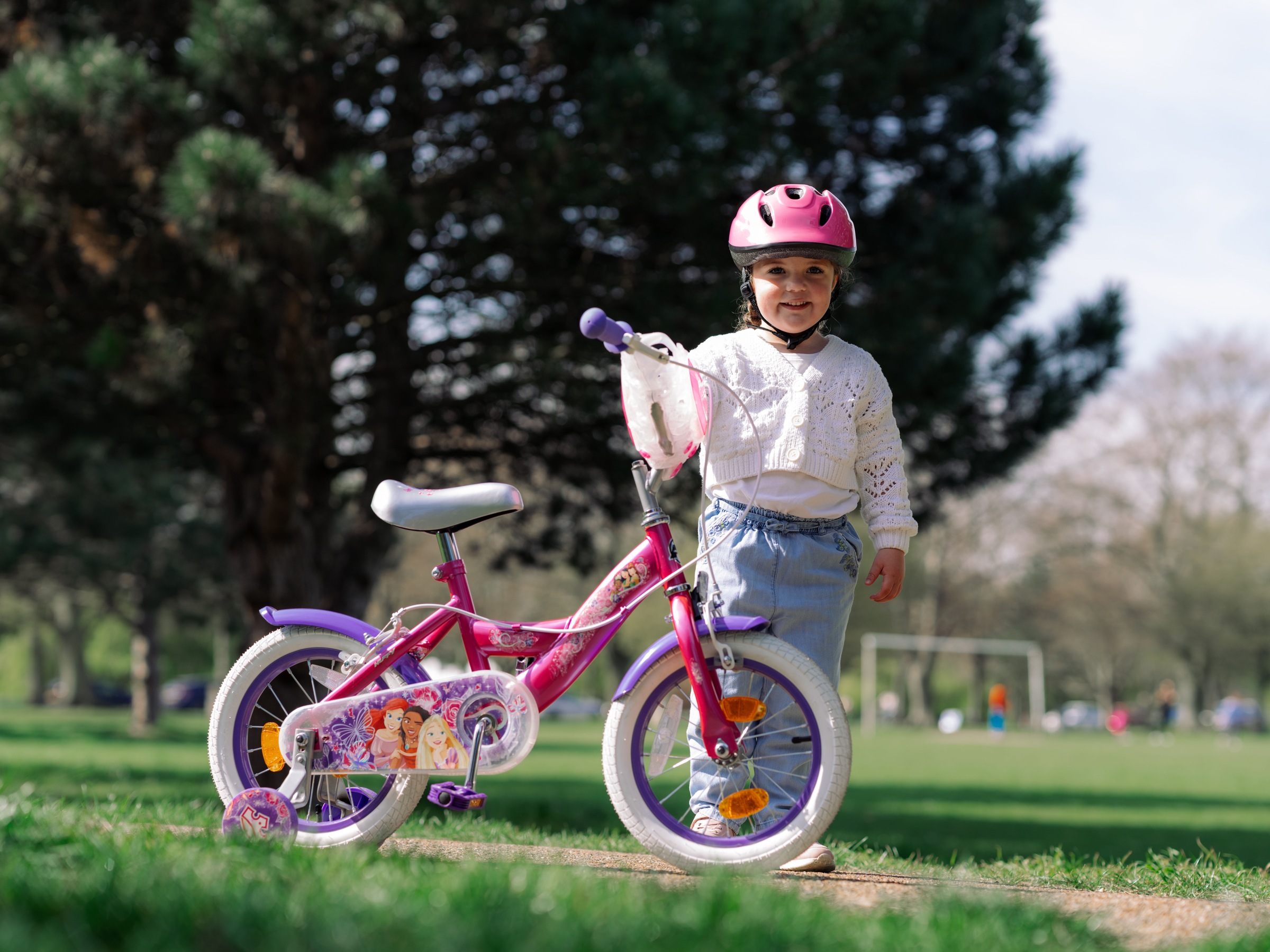 Huffy Kinderfahrrad »Disney Princess 14-Zoll-Kinderfahrrad«